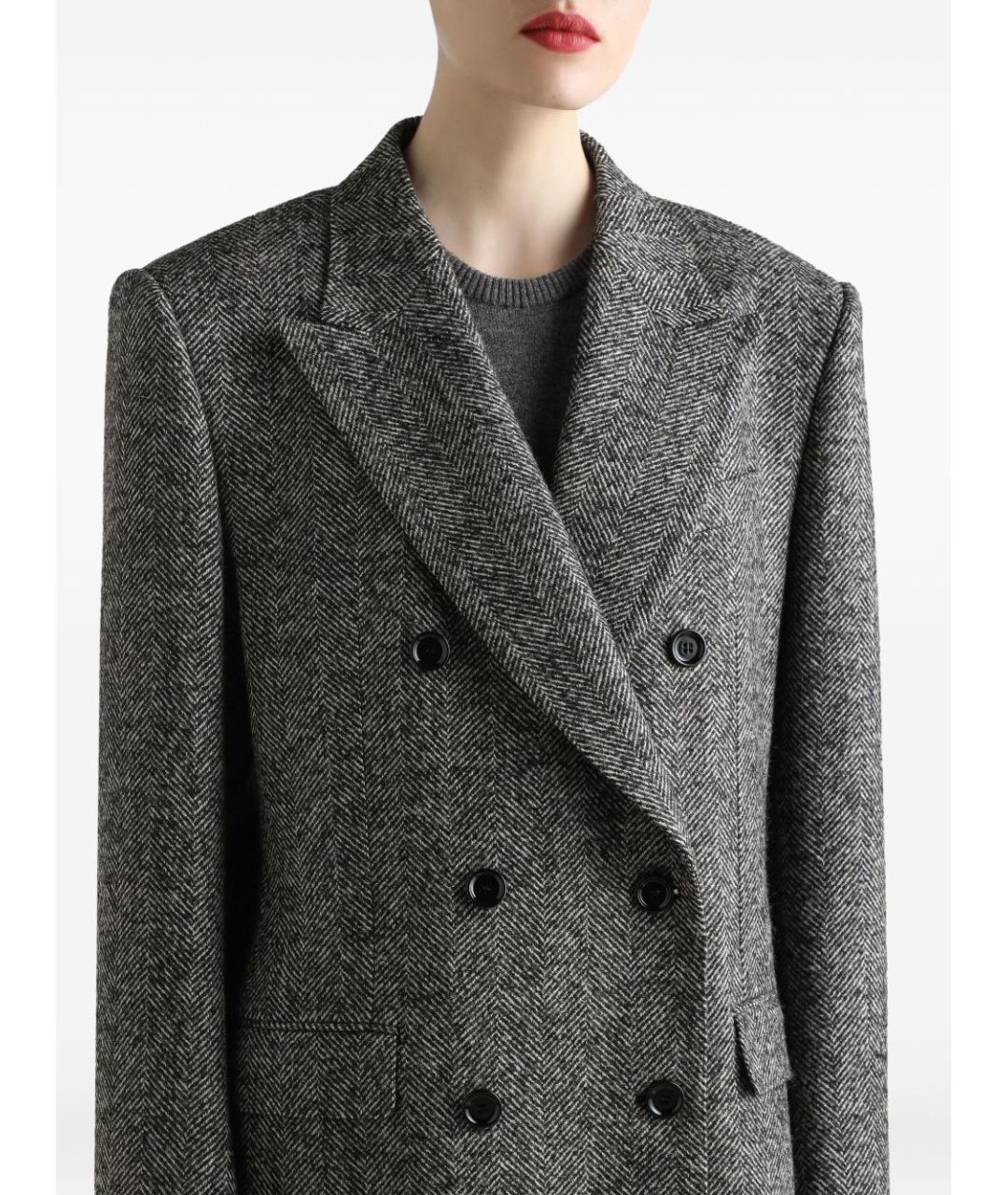 DOLCE&GABBANA Мульти шерстяной жакет/пиджак, фото 5