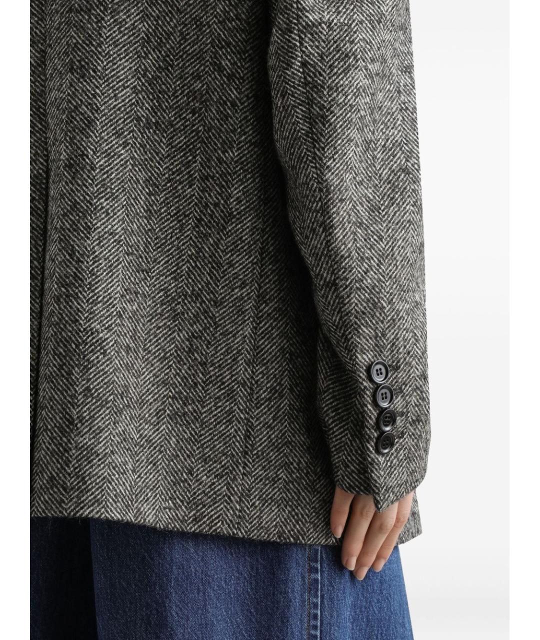 DOLCE&GABBANA Мульти шерстяной жакет/пиджак, фото 4