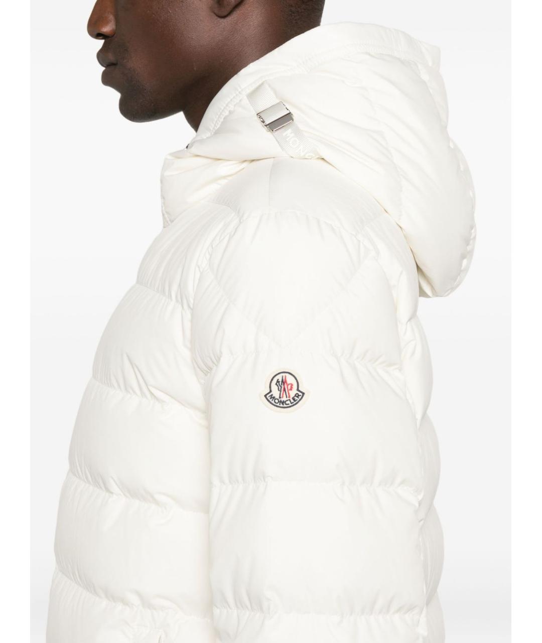 MONCLER Белая куртка, фото 3