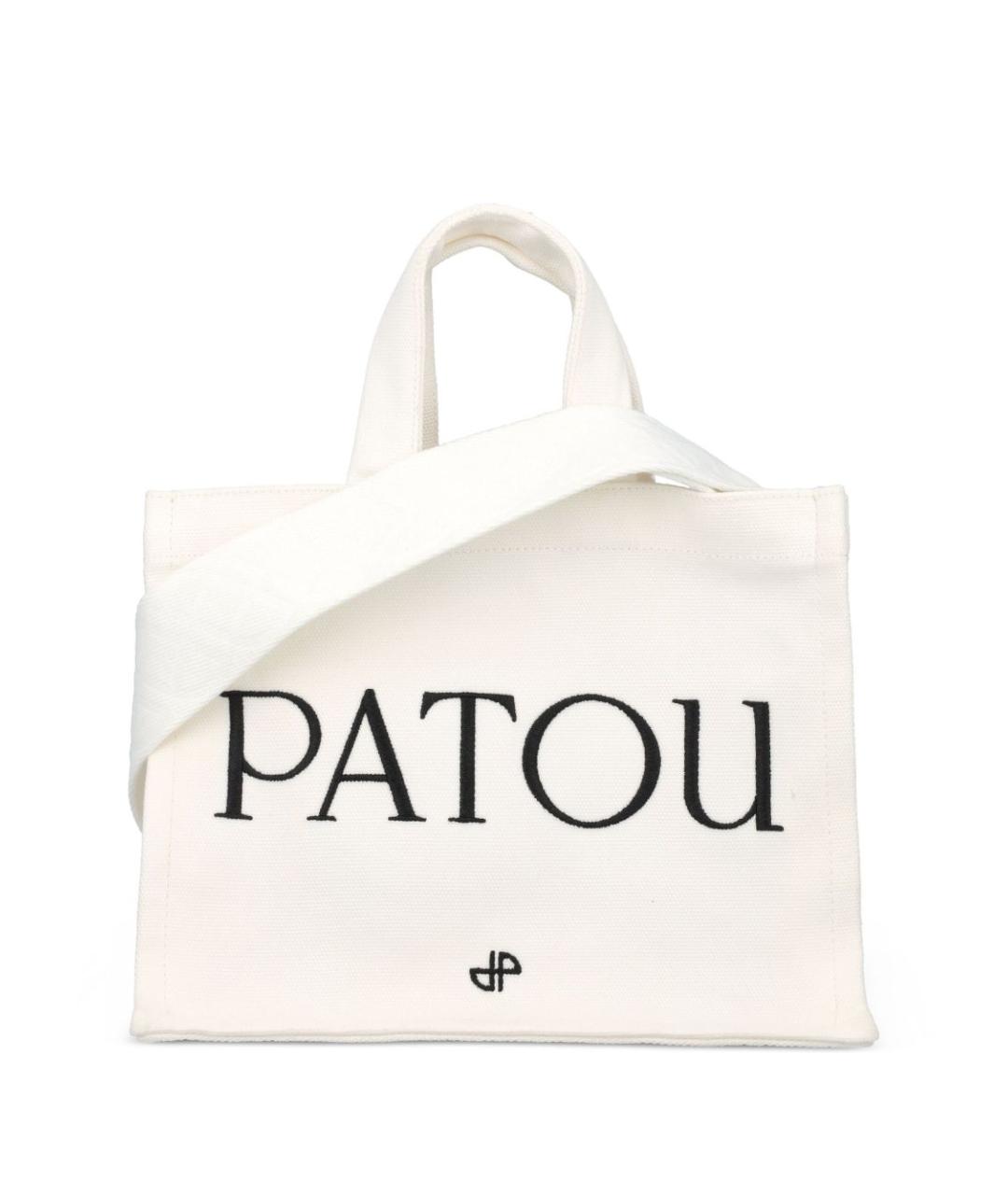 PATOU Белая сумка тоут, фото 1