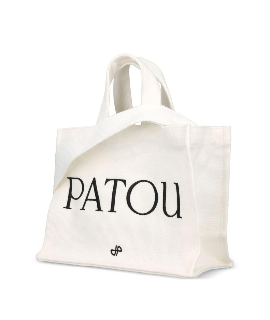 PATOU Белая сумка тоут, фото 3