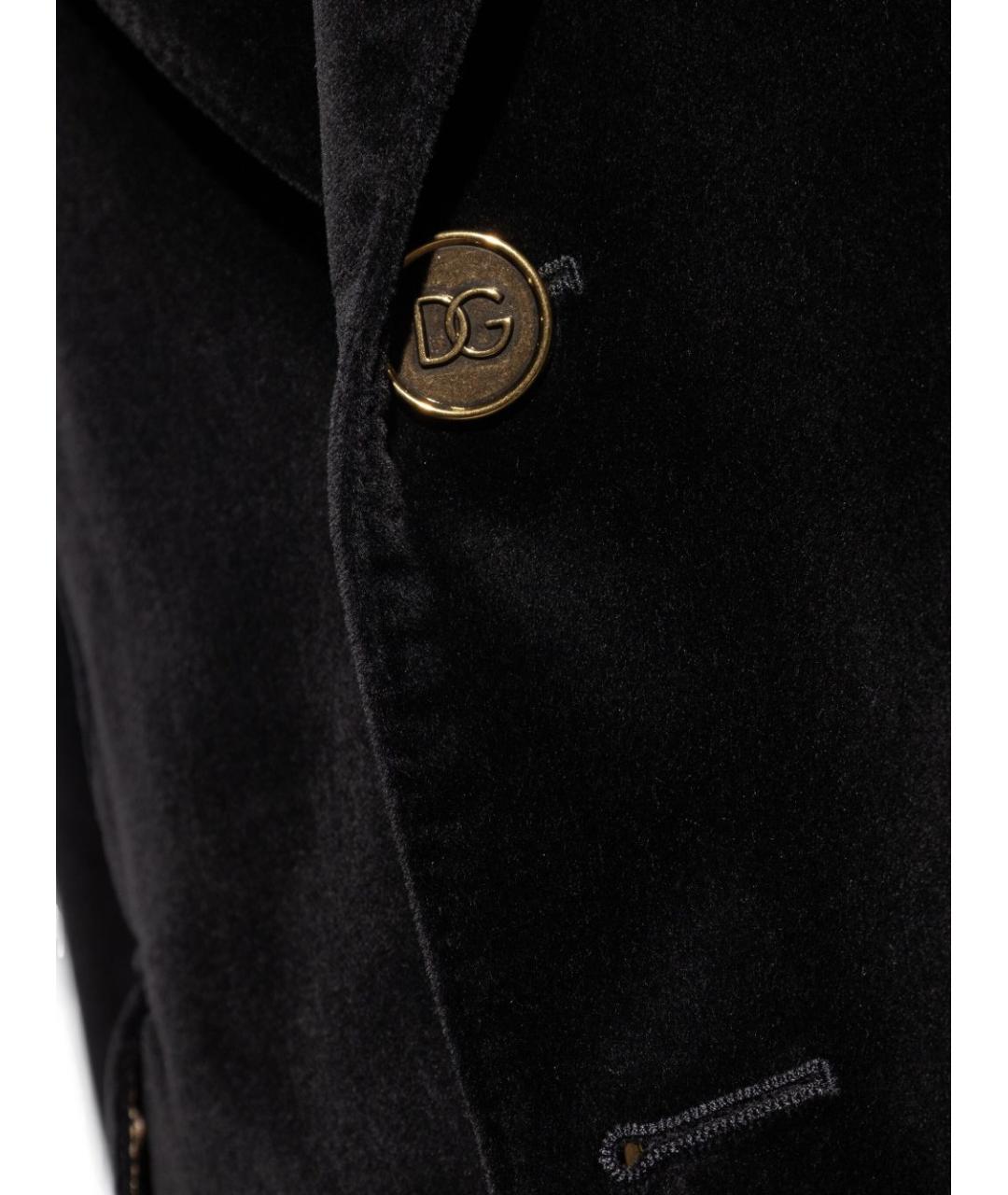 DOLCE&GABBANA Черный пиджак, фото 5
