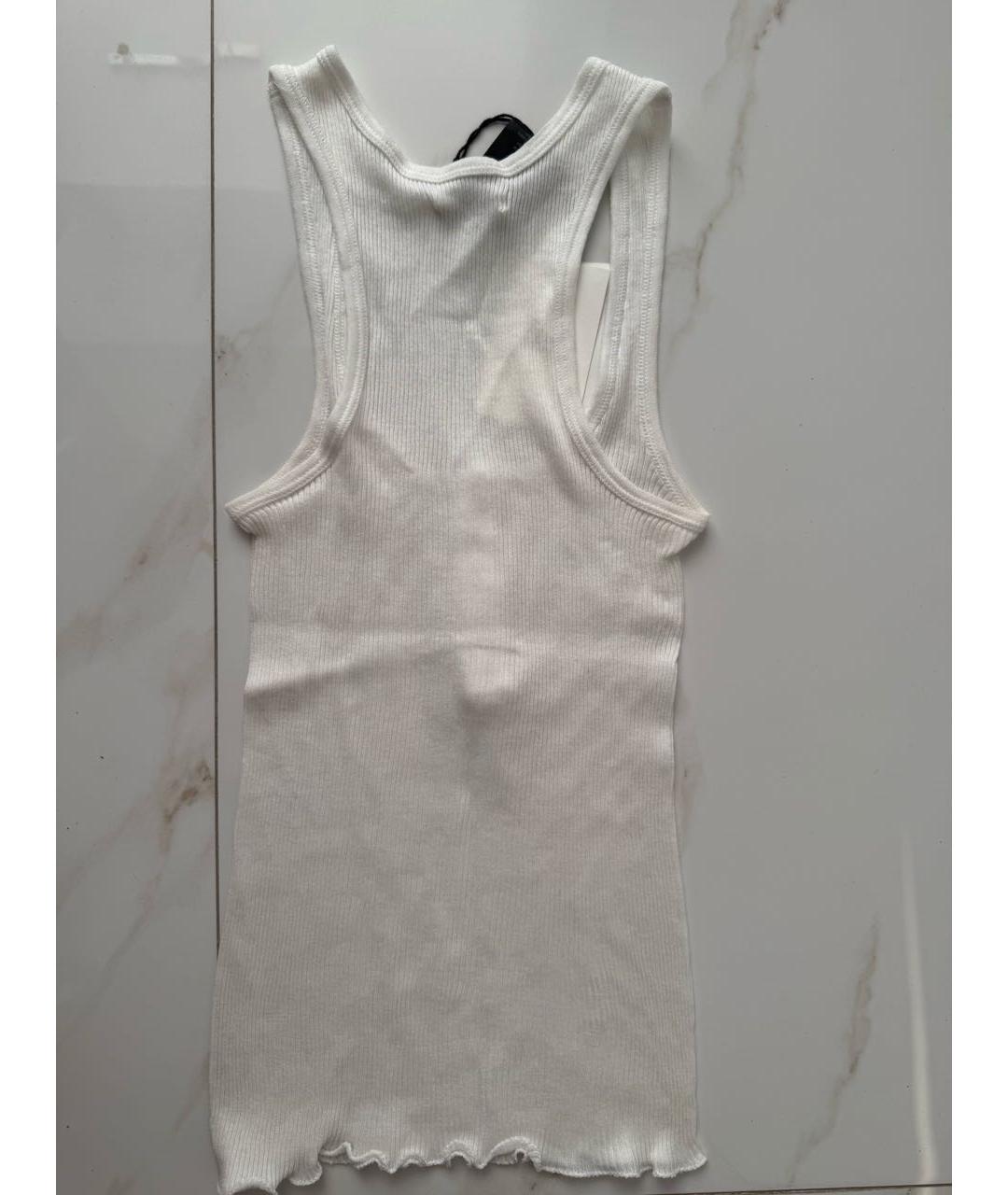 ISABEL MARANT ETOILE Белая льняная майка, фото 2