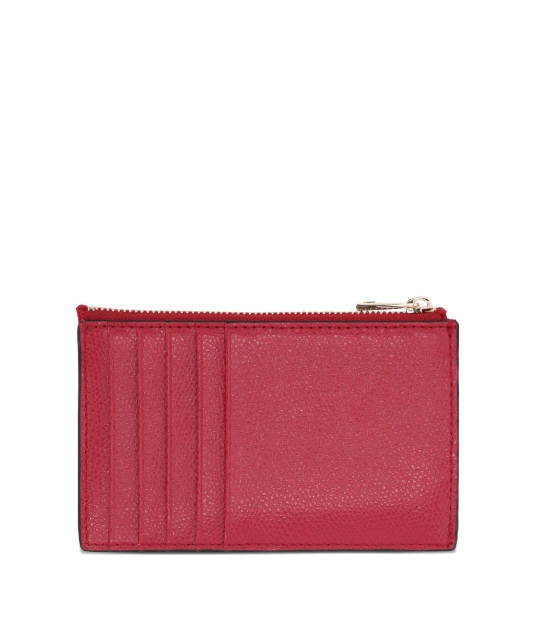FURLA Красный кожаный кардхолдер, фото 2
