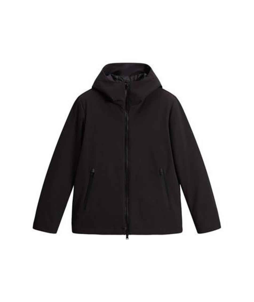 WOOLRICH Черная полиэстеровая куртка, фото 1