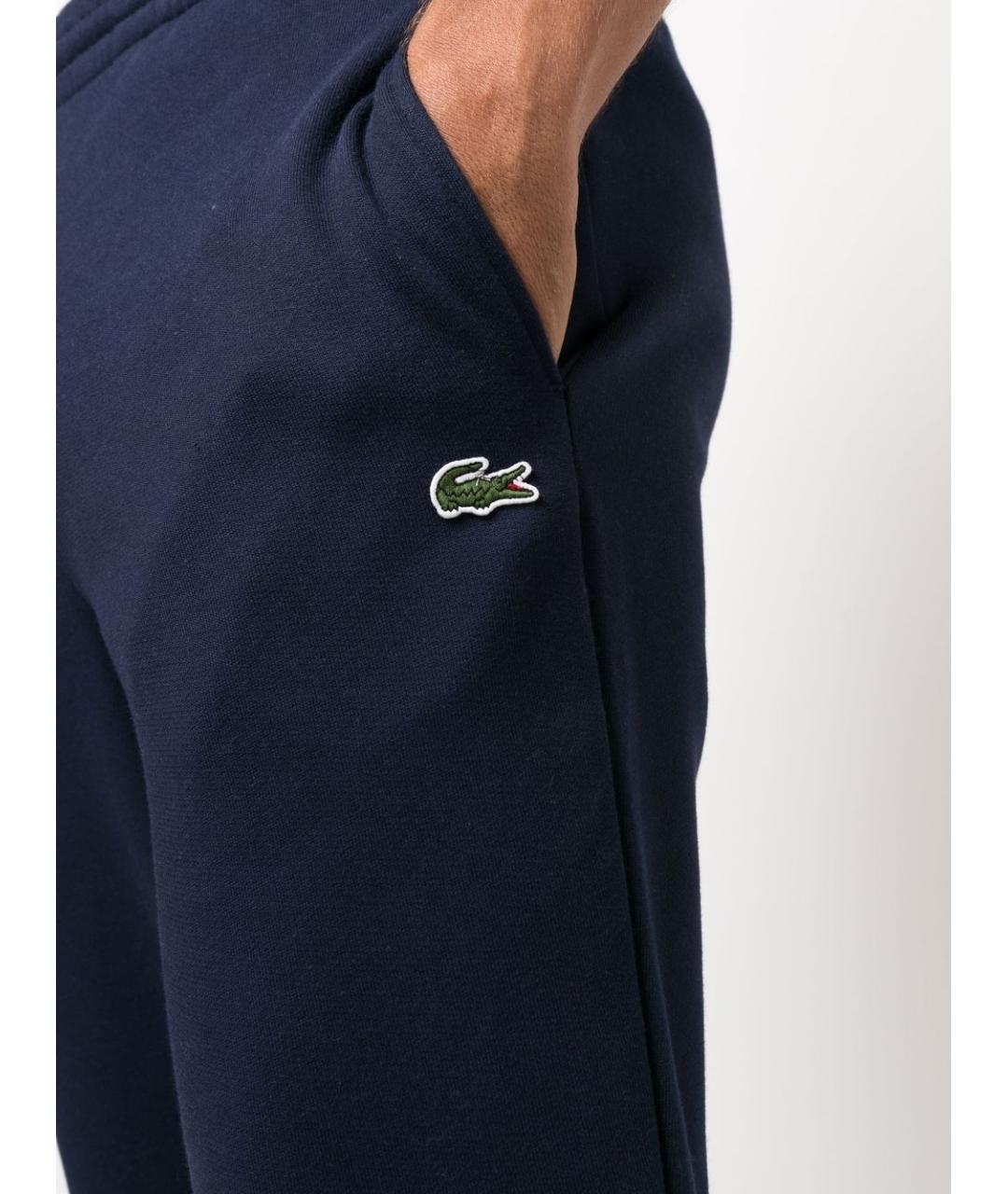LACOSTE Темно-синие повседневные брюки, фото 3