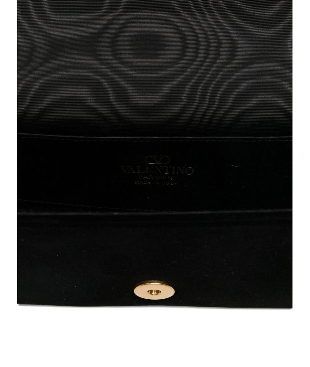VALENTINO Черная сумка через плечо, фото 4