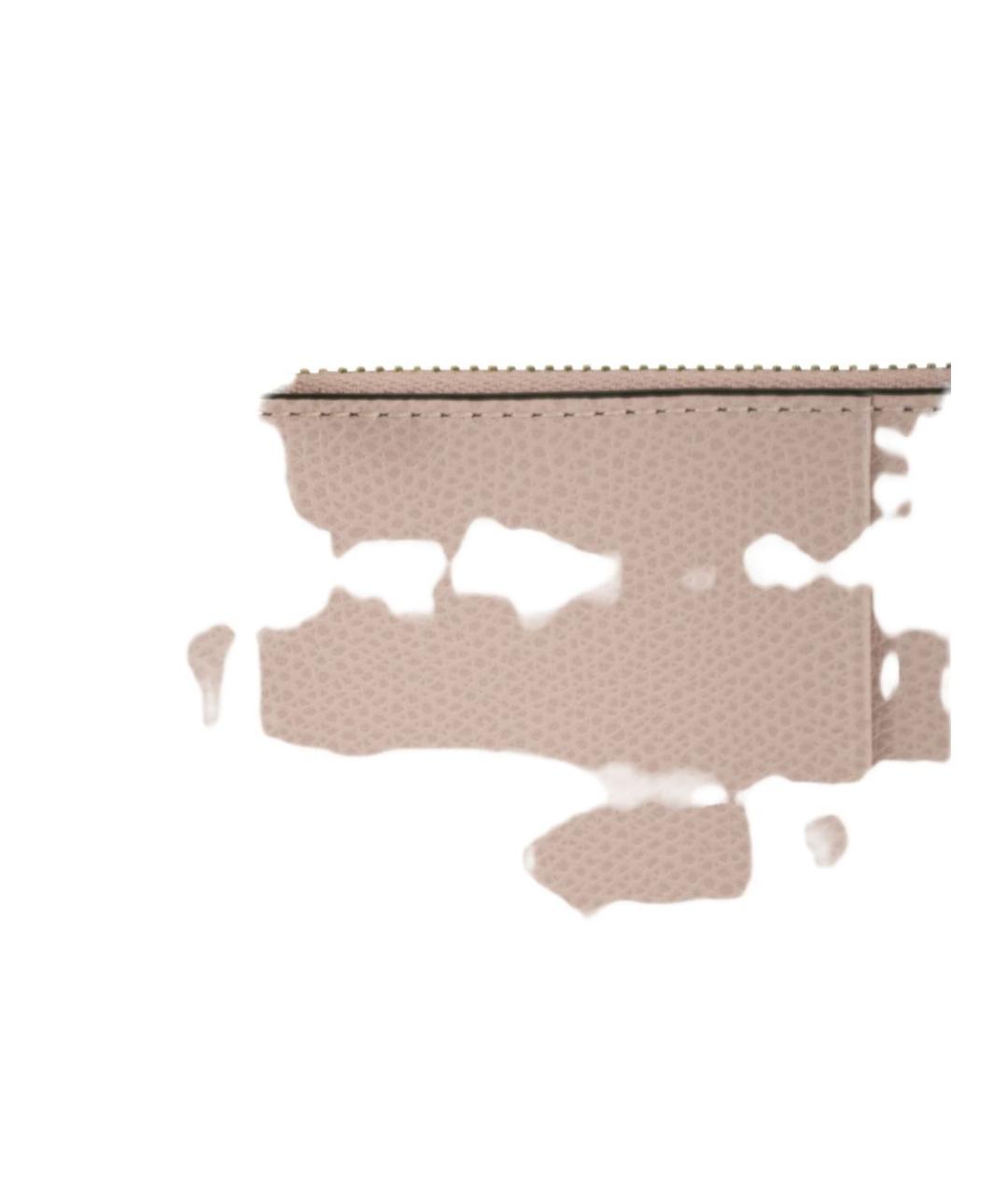 FURLA Розовый кожаный кошелек, фото 3