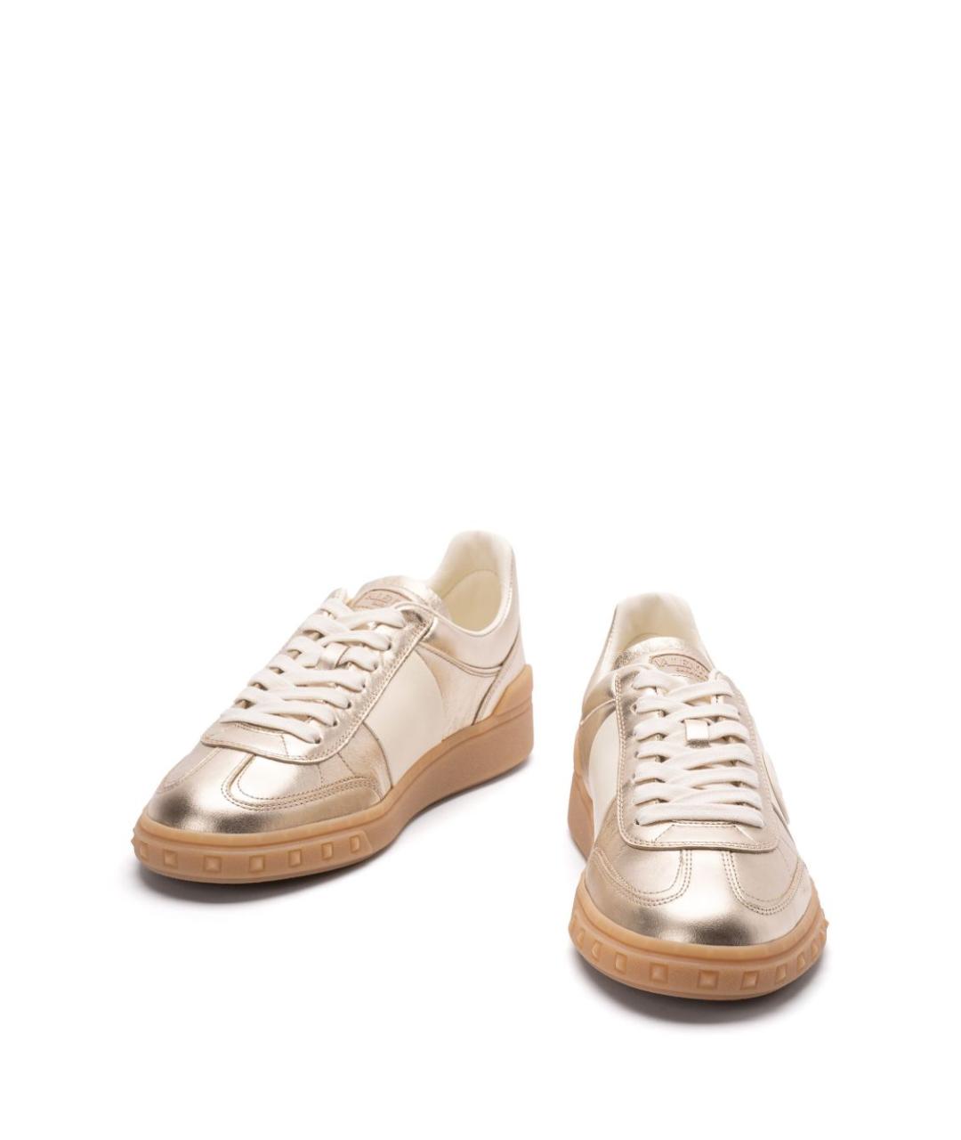 VALENTINO Золотые кеды, фото 5