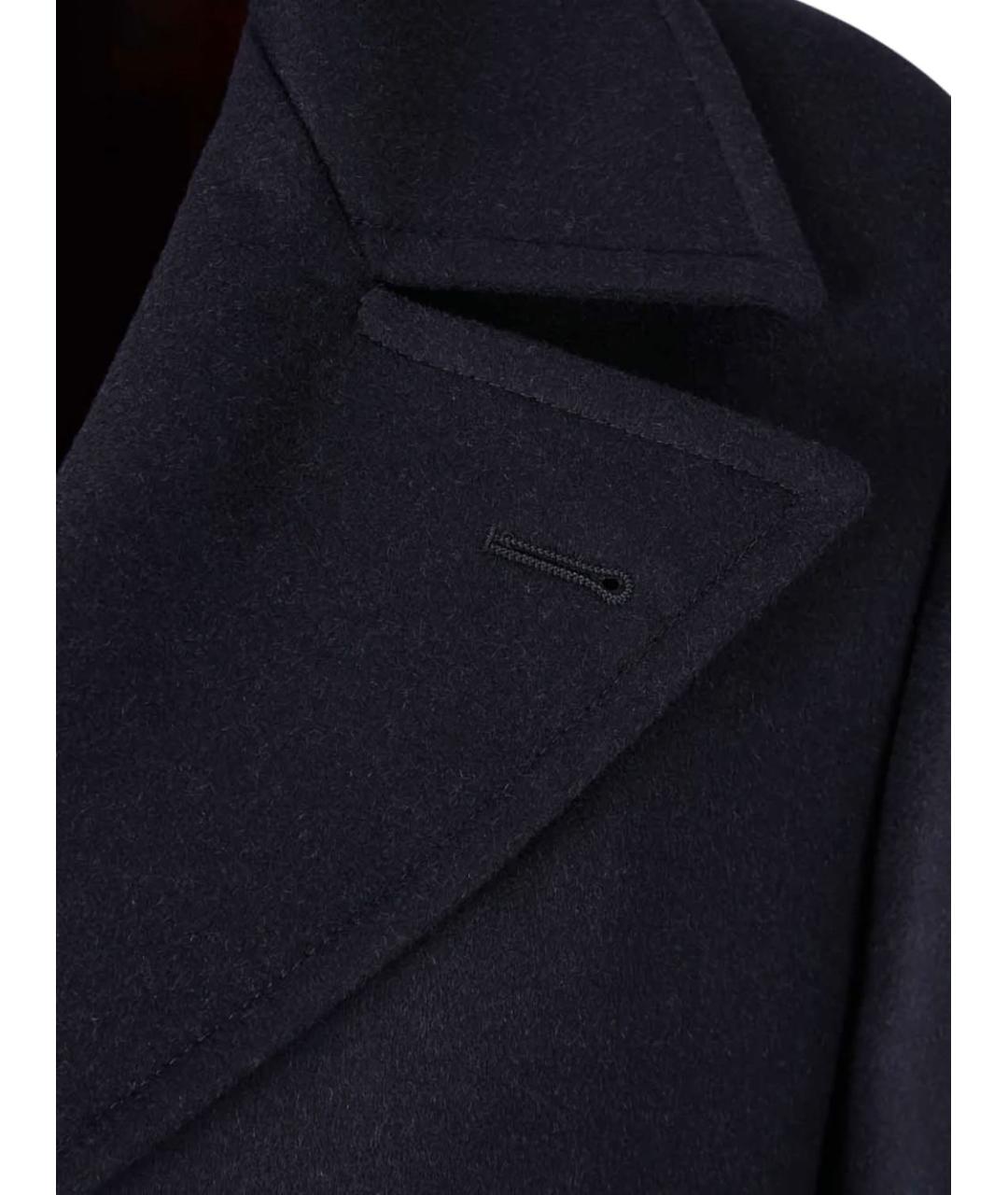 BRUNELLO CUCINELLI Темно-синее пальто, фото 5