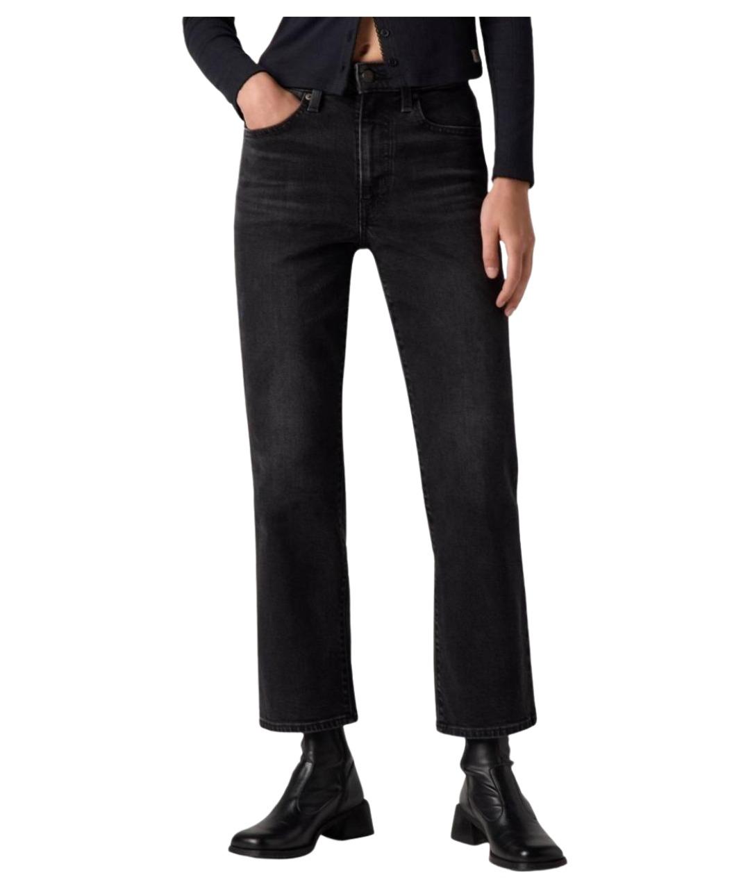 LEVI'S Хлопковые прямые джинсы, фото 2