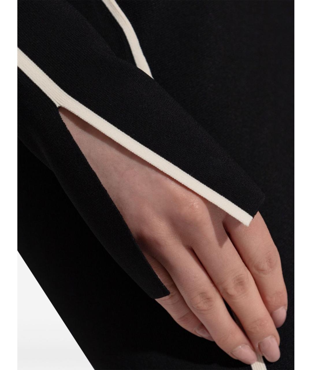 SPORTMAX Черное платье, фото 3
