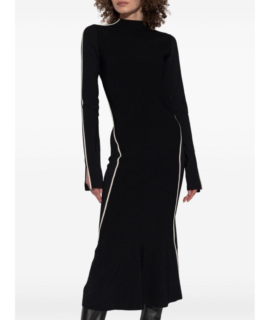 SPORTMAX Черное платье, фото 2