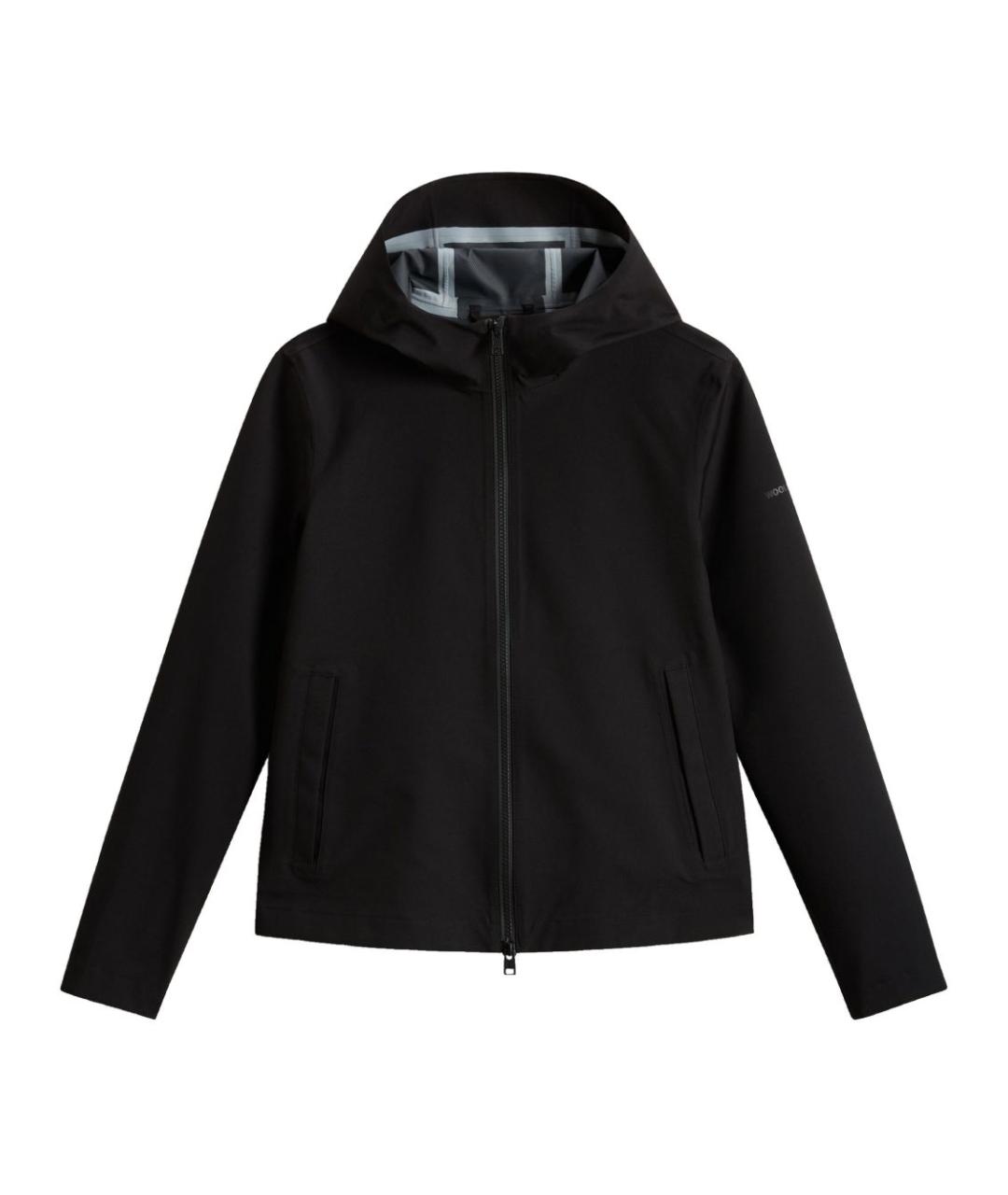 WOOLRICH Черная полиэстеровая куртка, фото 1