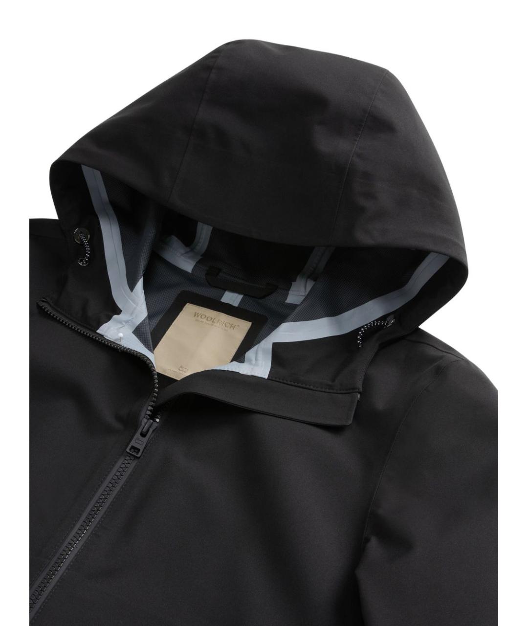 WOOLRICH Черная полиэстеровая куртка, фото 2