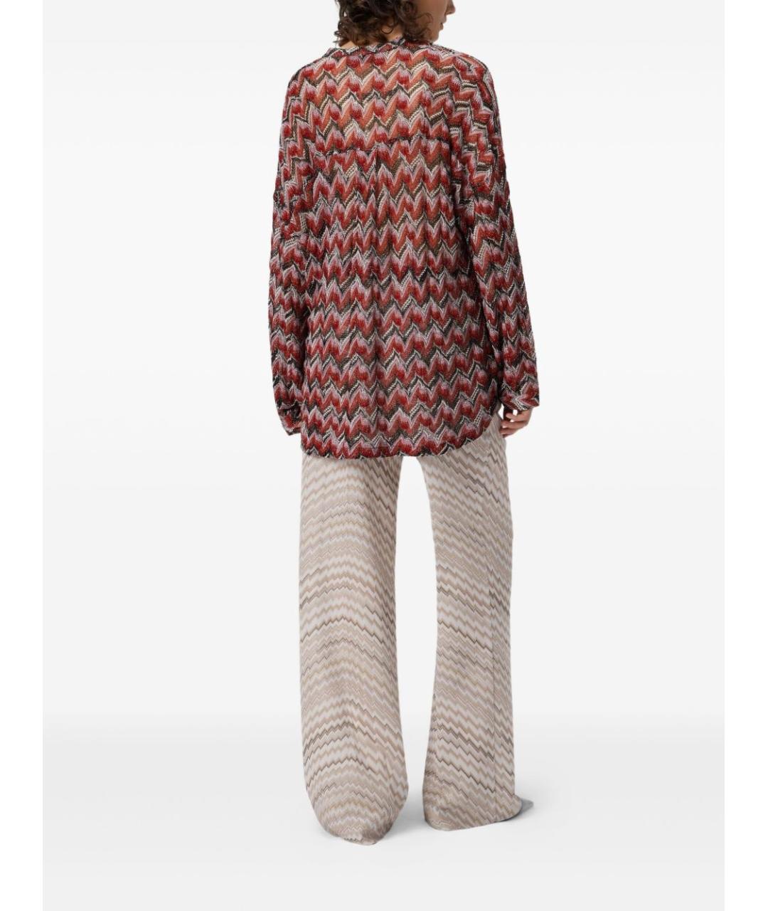 MISSONI Мульти вискозная рубашка, фото 4