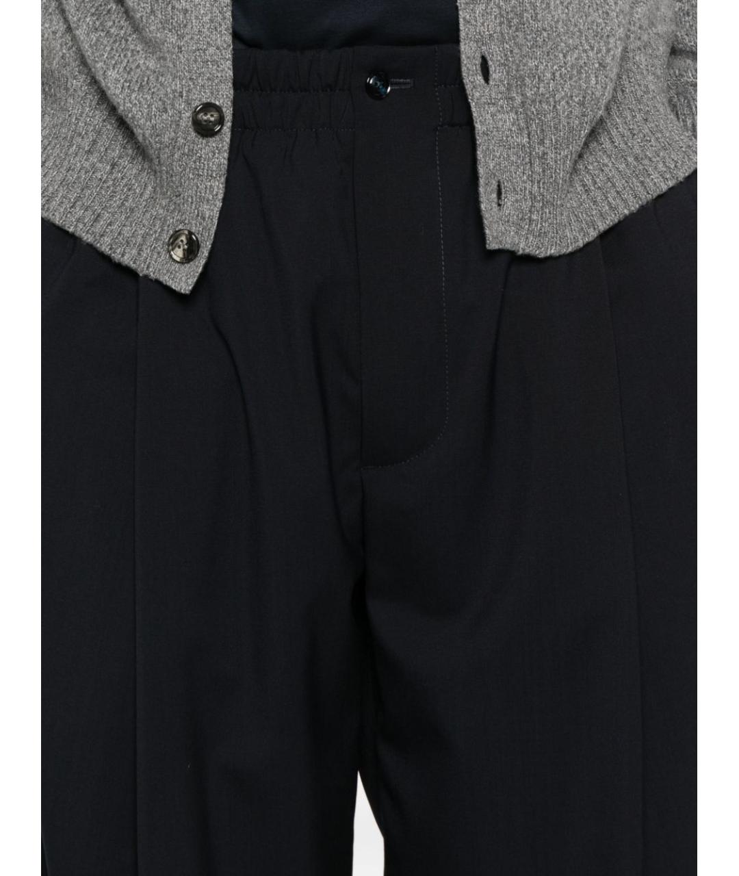 GIORGIO ARMANI Черные прямые джинсы, фото 4