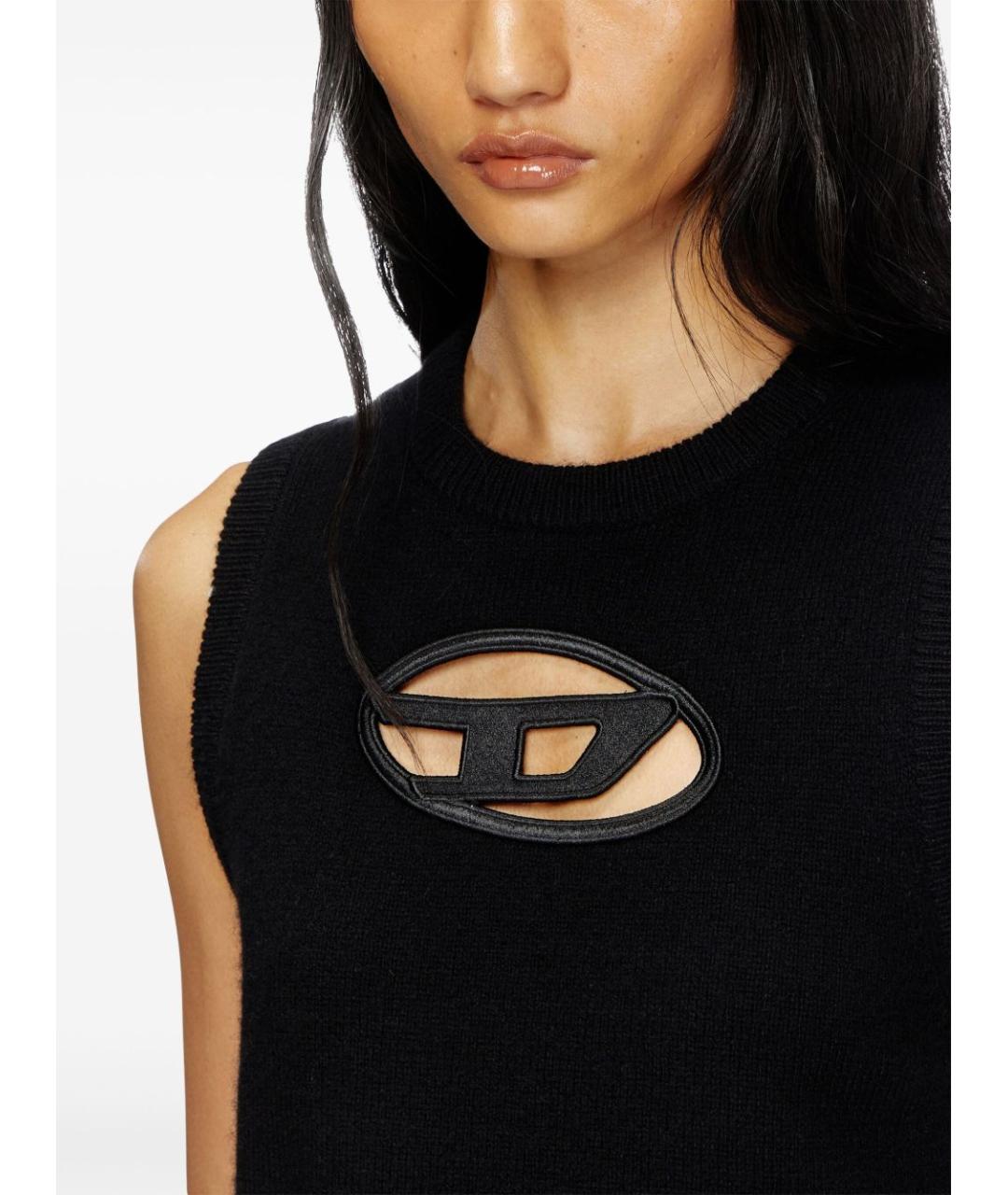 DIESEL Черная майка, фото 5