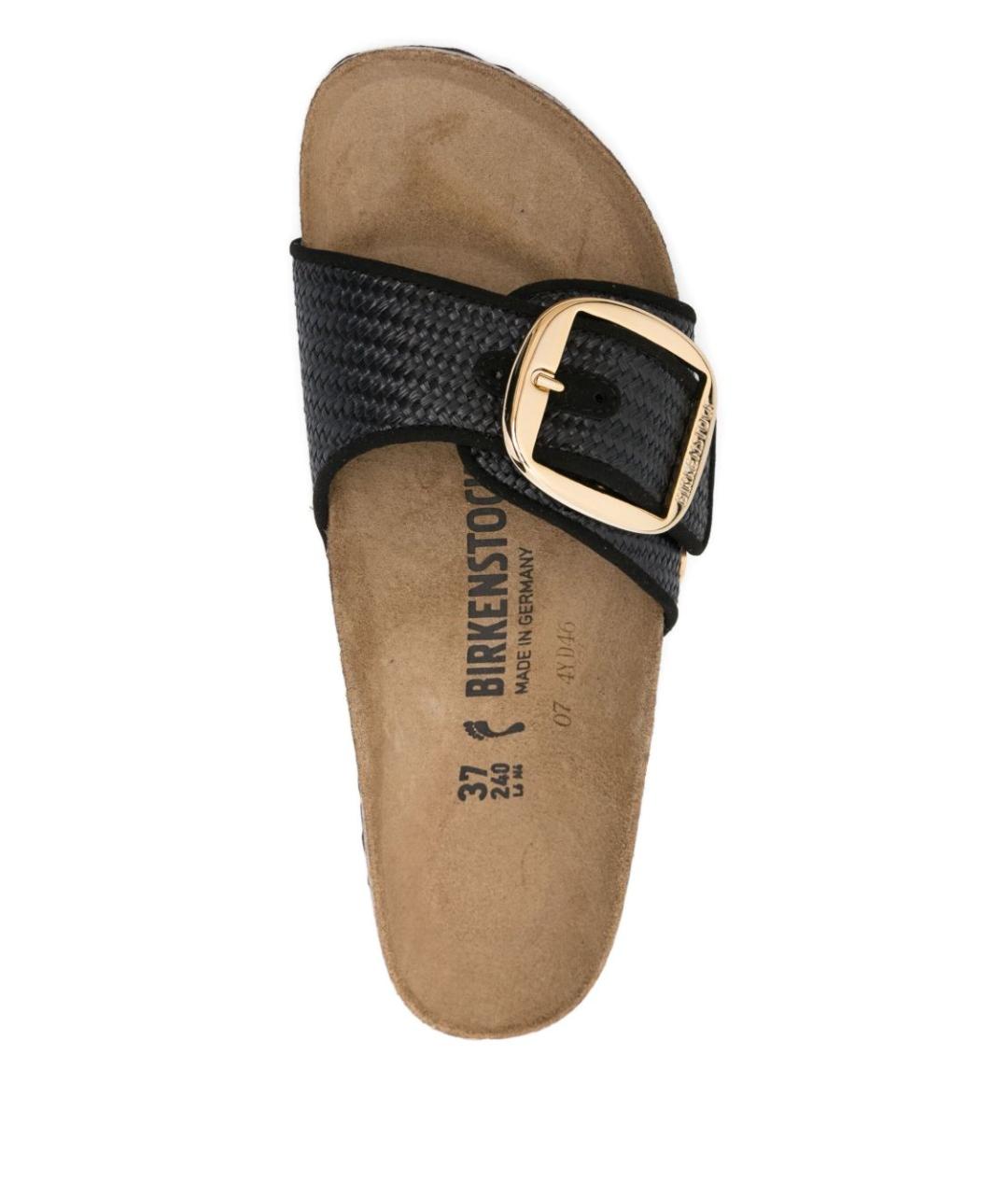 BIRKENSTOCK Черные шлепанцы, фото 3