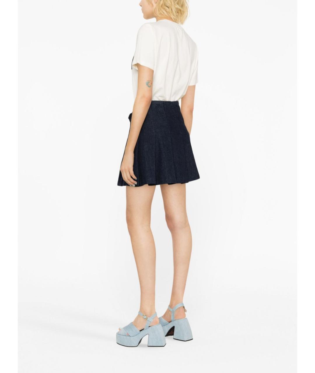 MSGM Белая хлопковая футболка, фото 3