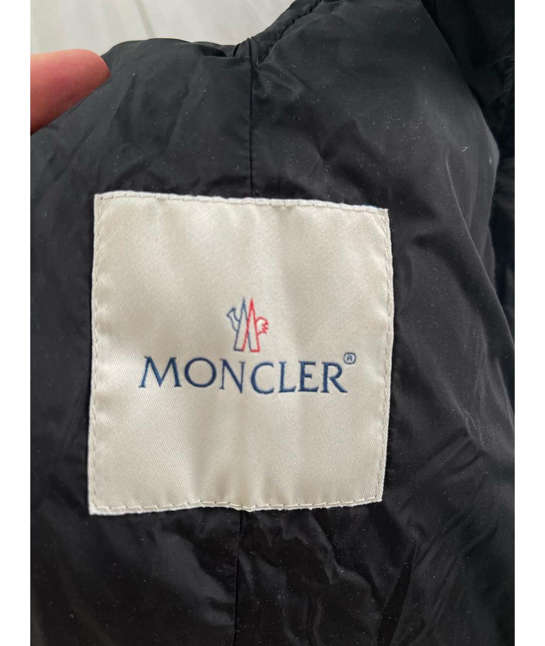 MONCLER Черный синтетический комбинезон, фото 3