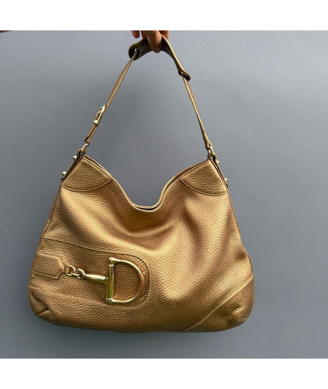 GUCCI Коричневая кожаная сумка тоут, фото 8