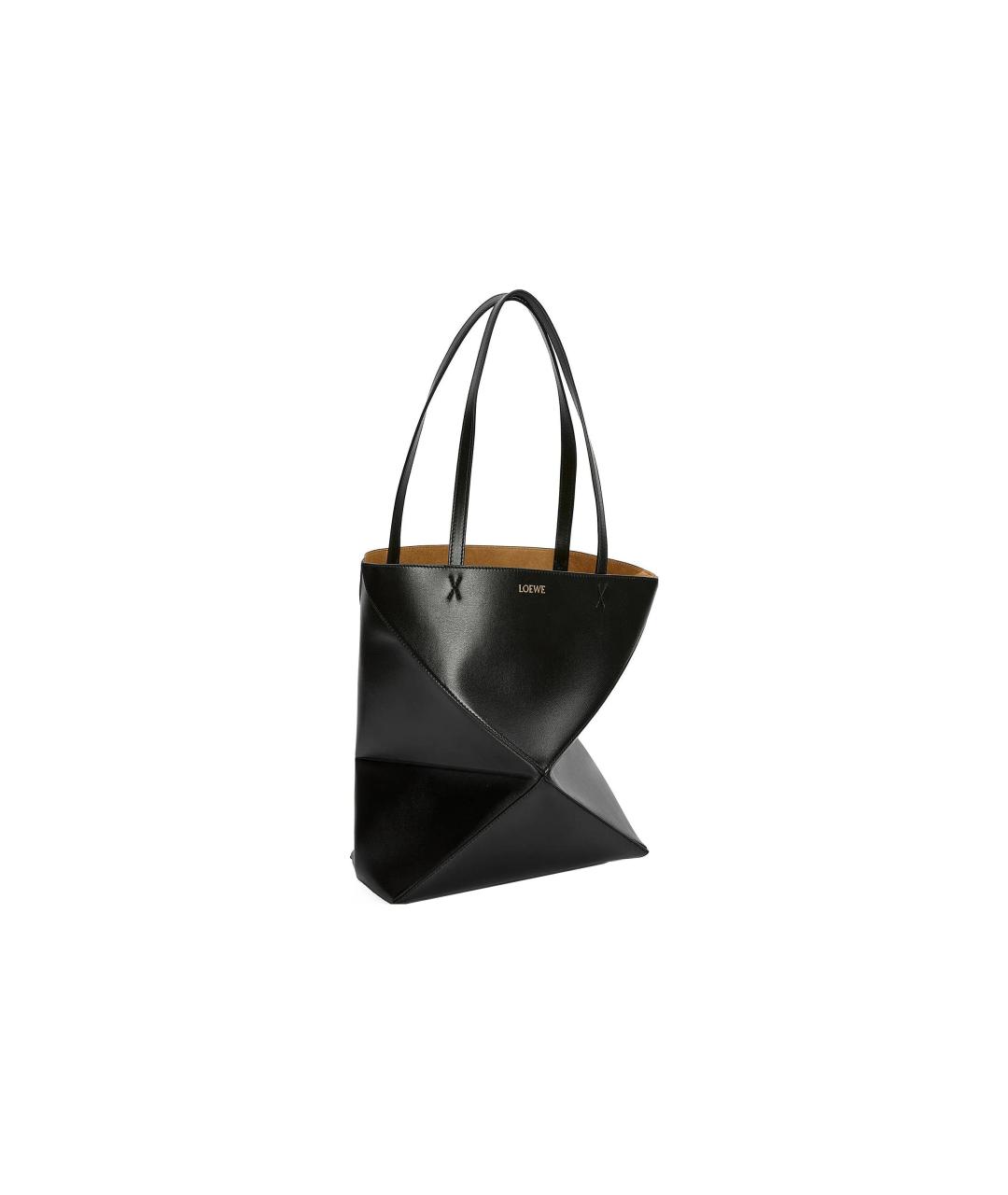 LOEWE Черная кожаная сумка на плечо, фото 2