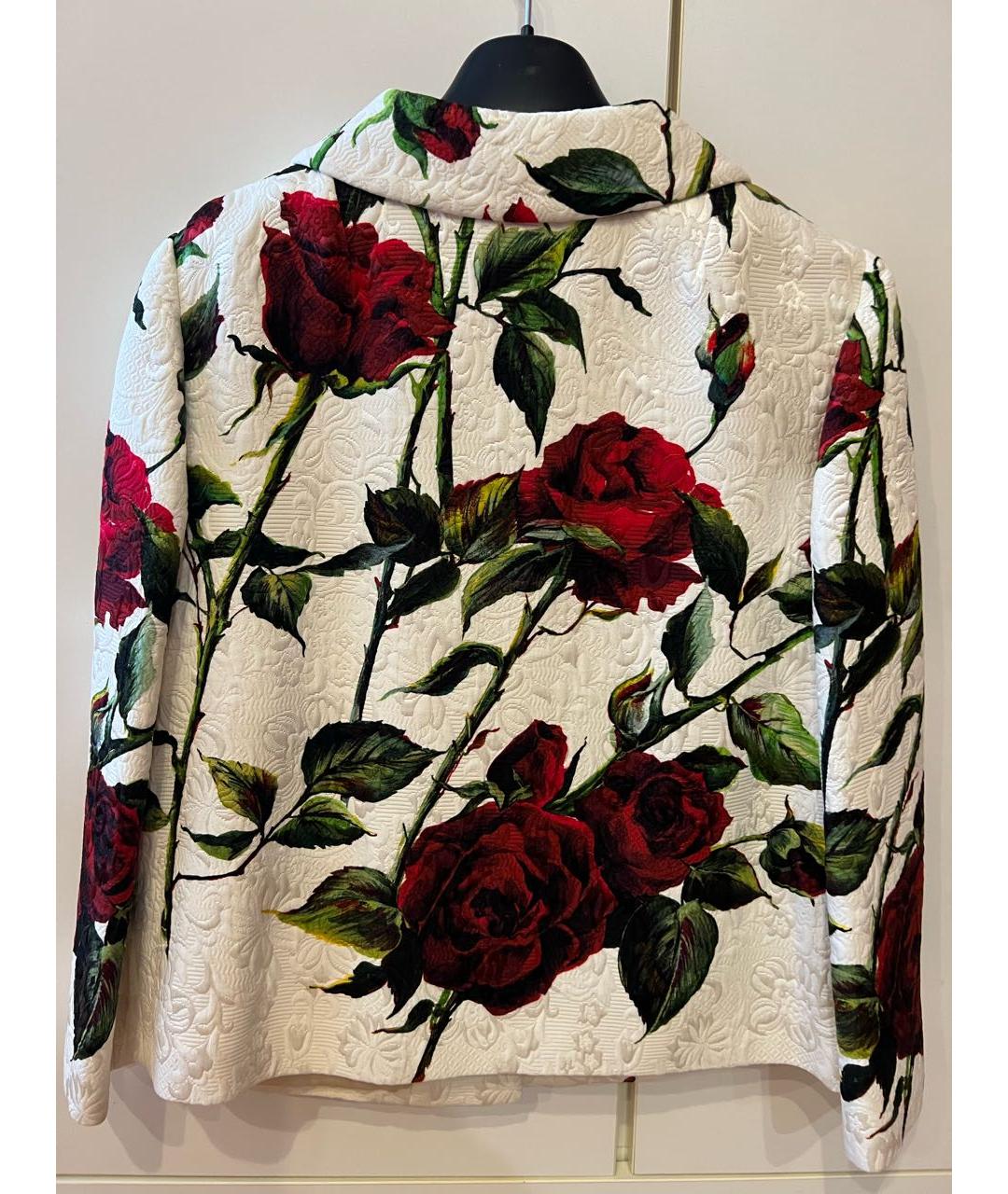 DOLCE&GABBANA Белый жакет/пиджак, фото 2
