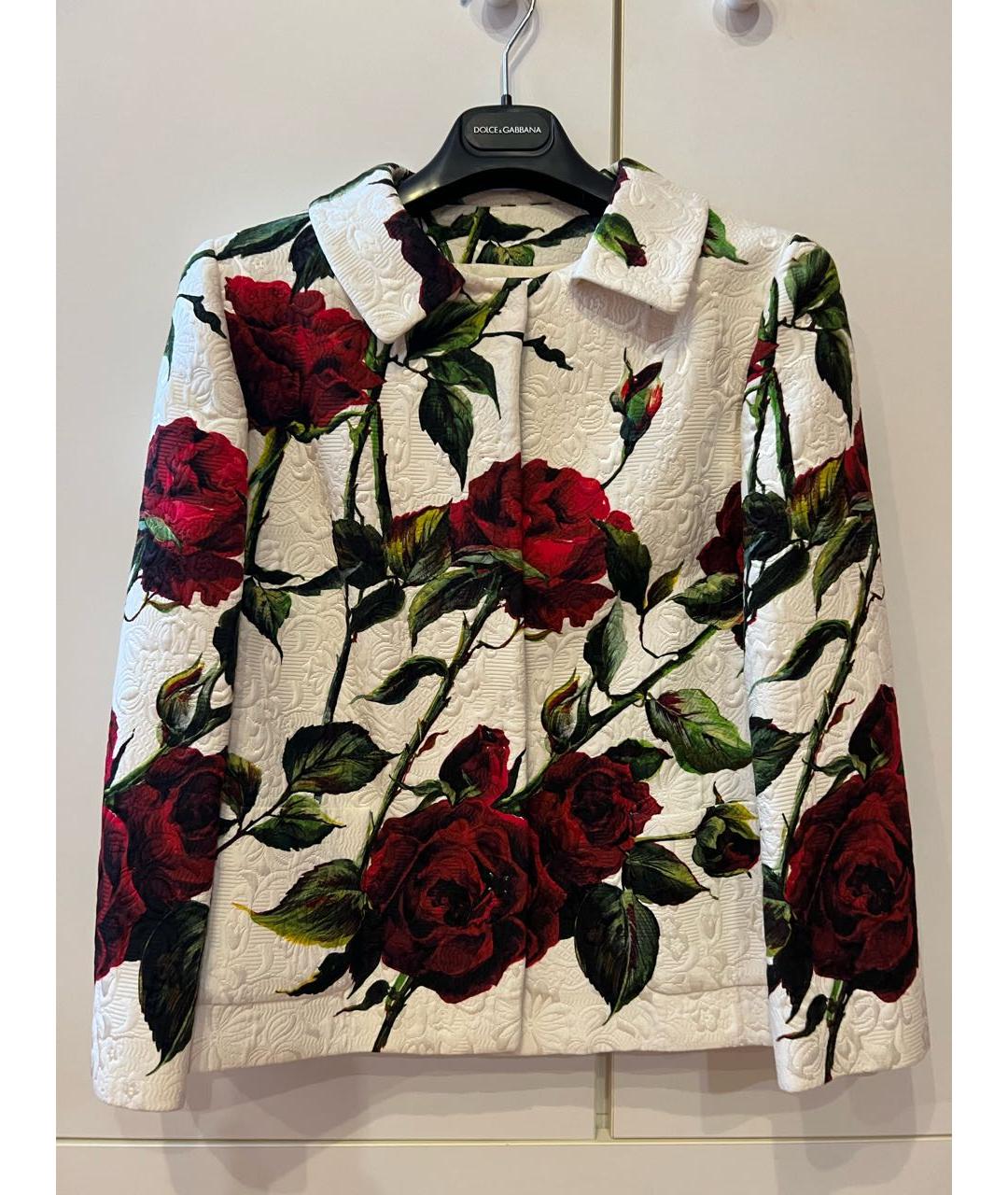 DOLCE&GABBANA Белый жакет/пиджак, фото 8