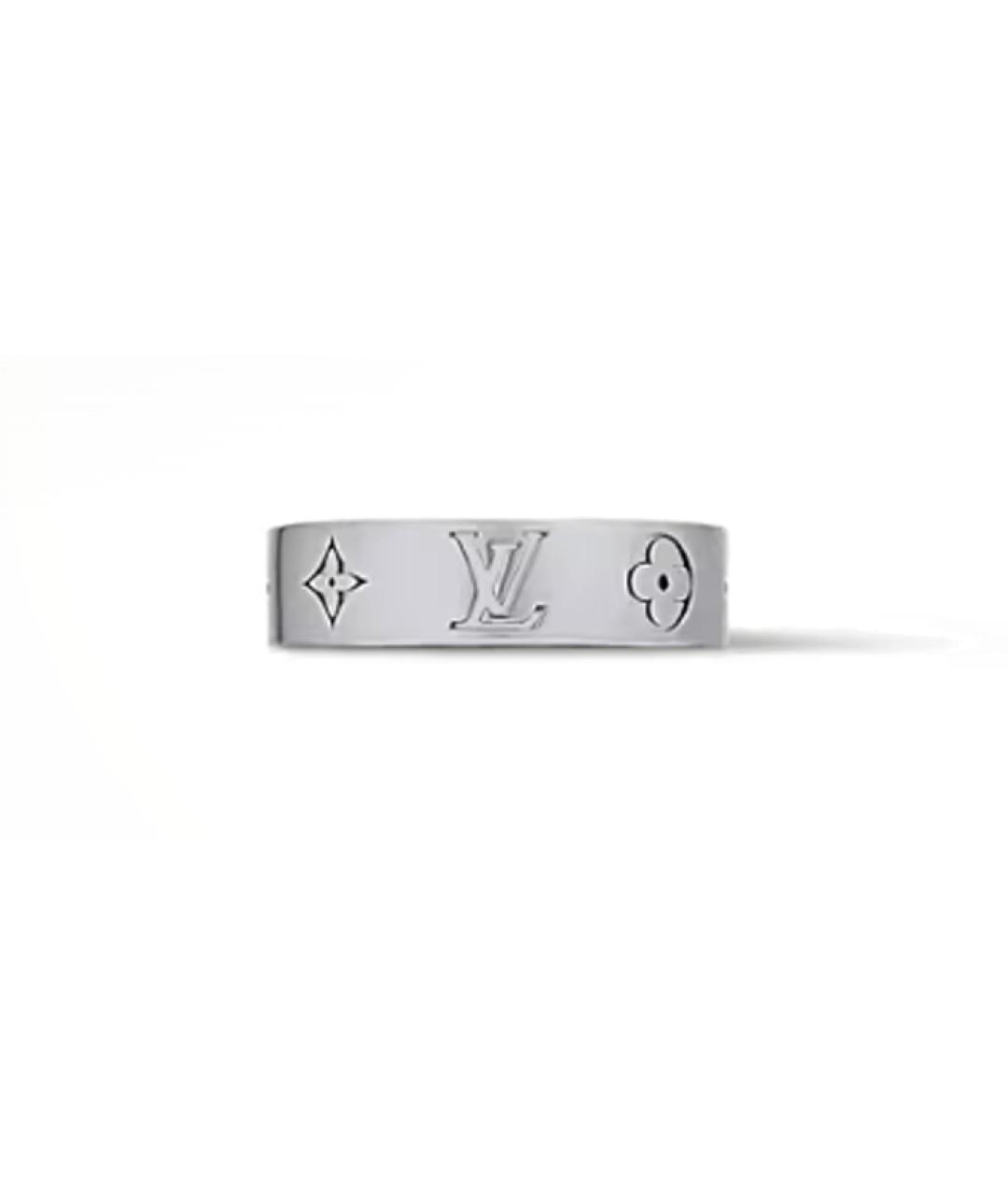 LOUIS VUITTON Серебряное металлическое кольцо, фото 2