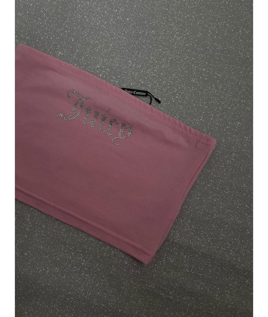 JUICY COUTURE Розовая майка, фото 4