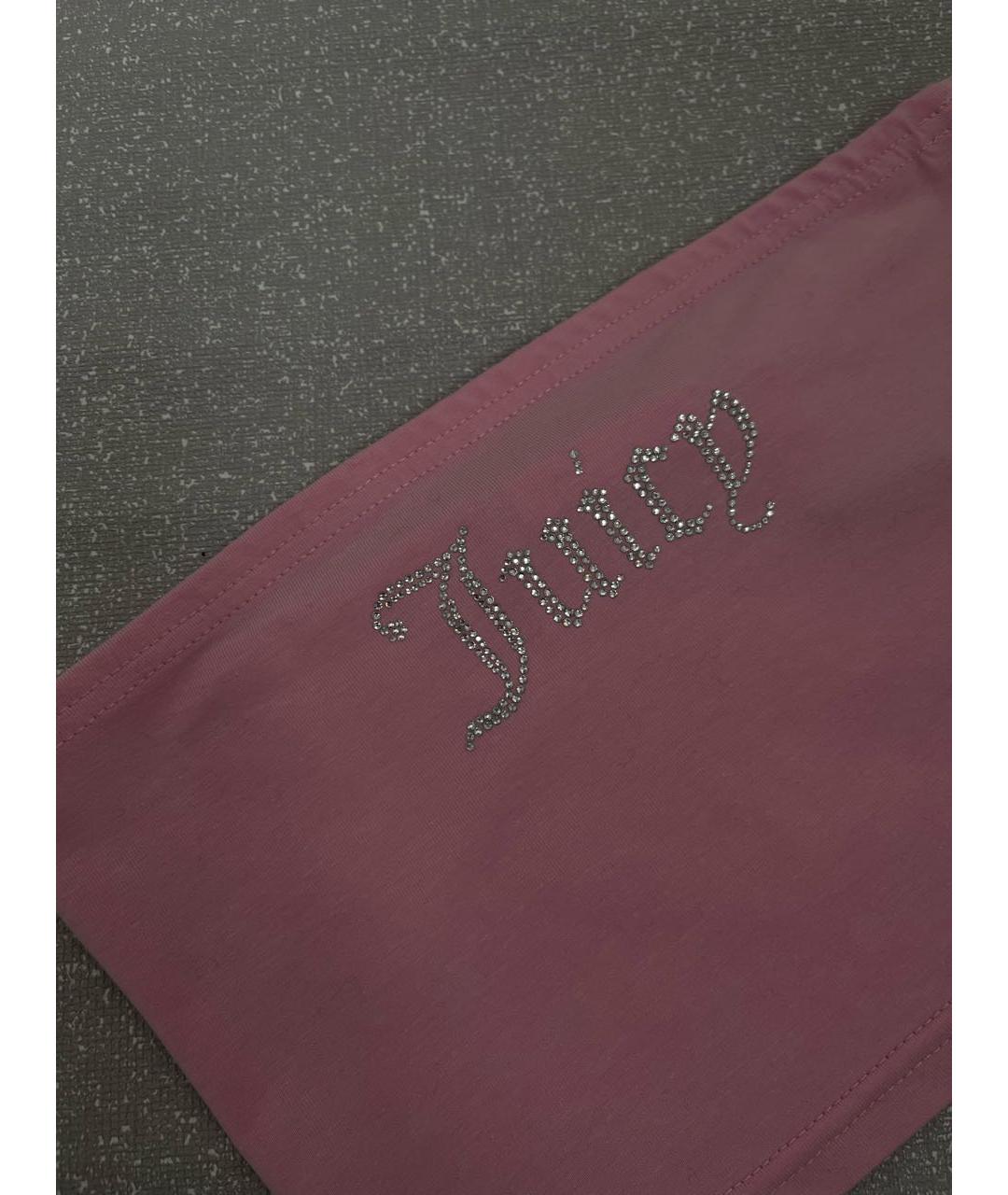 JUICY COUTURE Розовая майка, фото 2