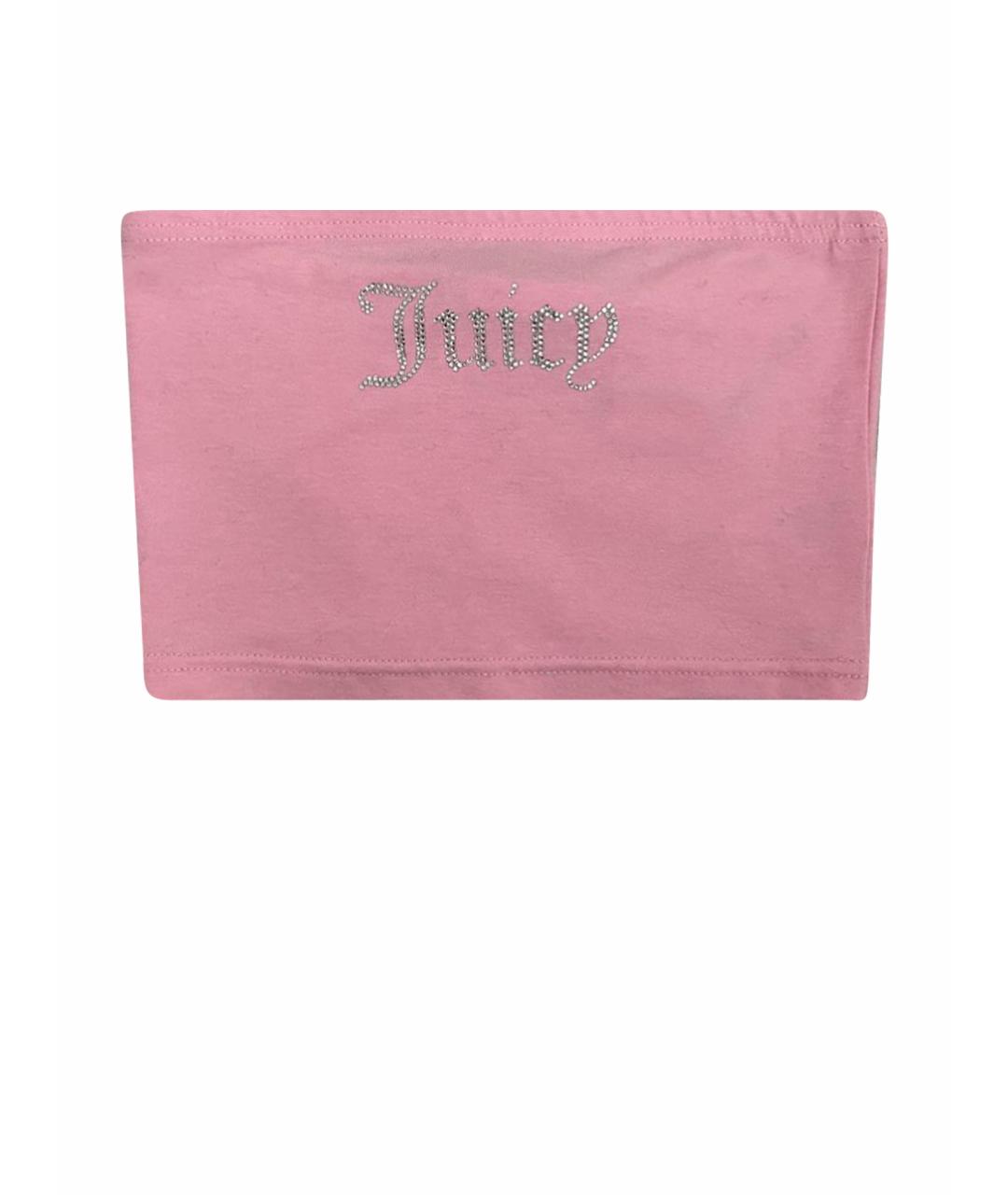 JUICY COUTURE Розовая майка, фото 1