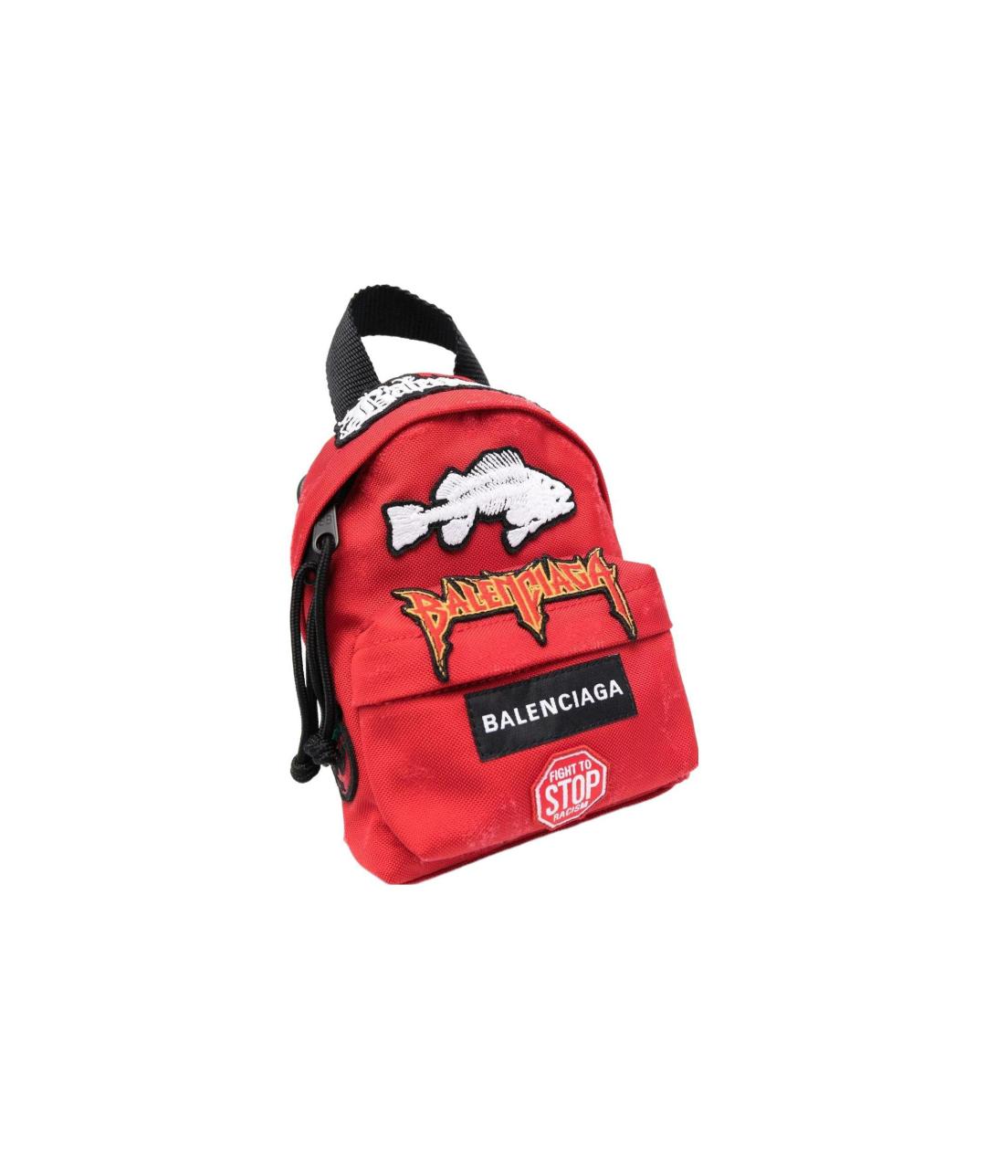 BALENCIAGA Красный рюкзак, фото 3