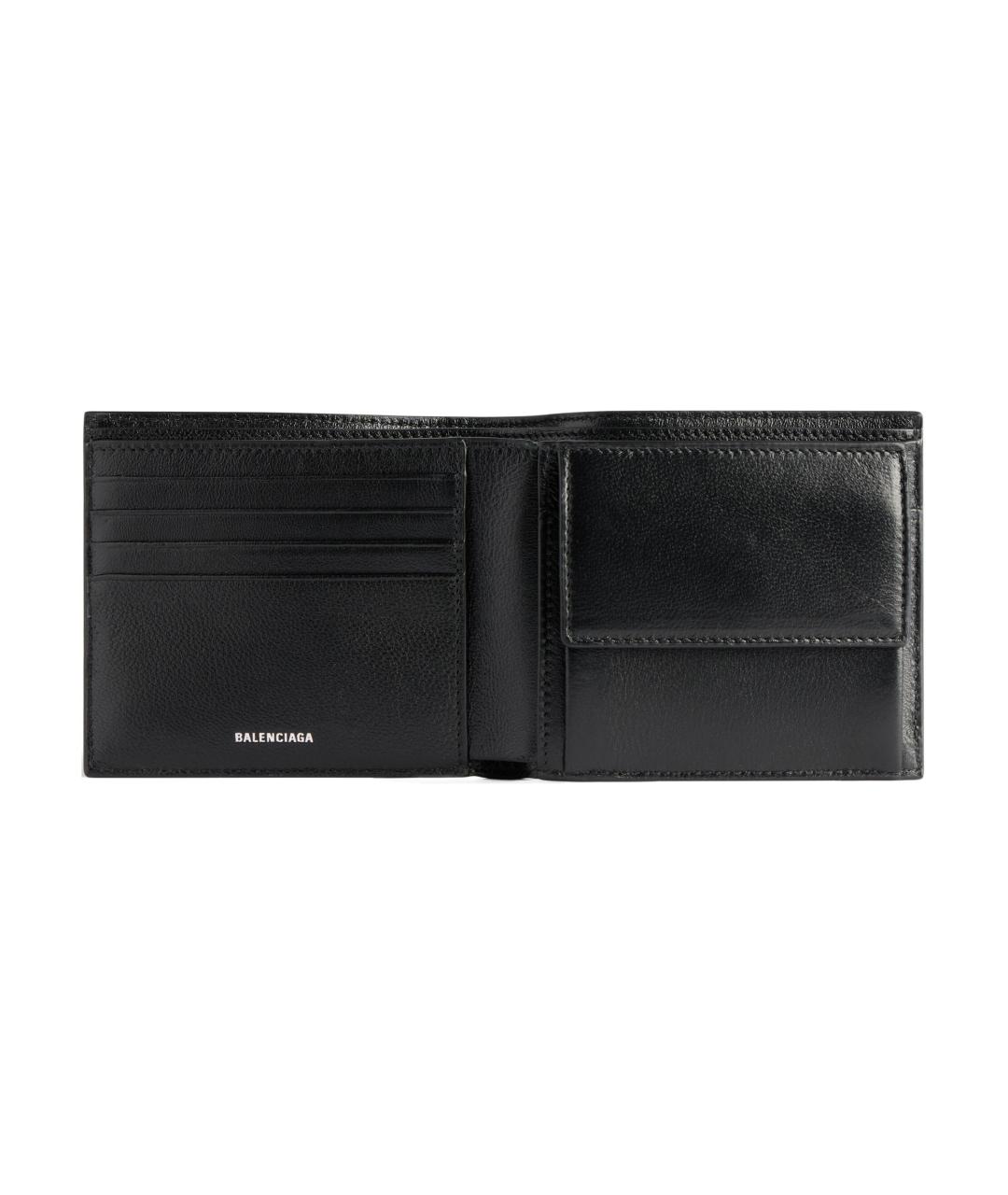 BALENCIAGA Черный кошелек, фото 3