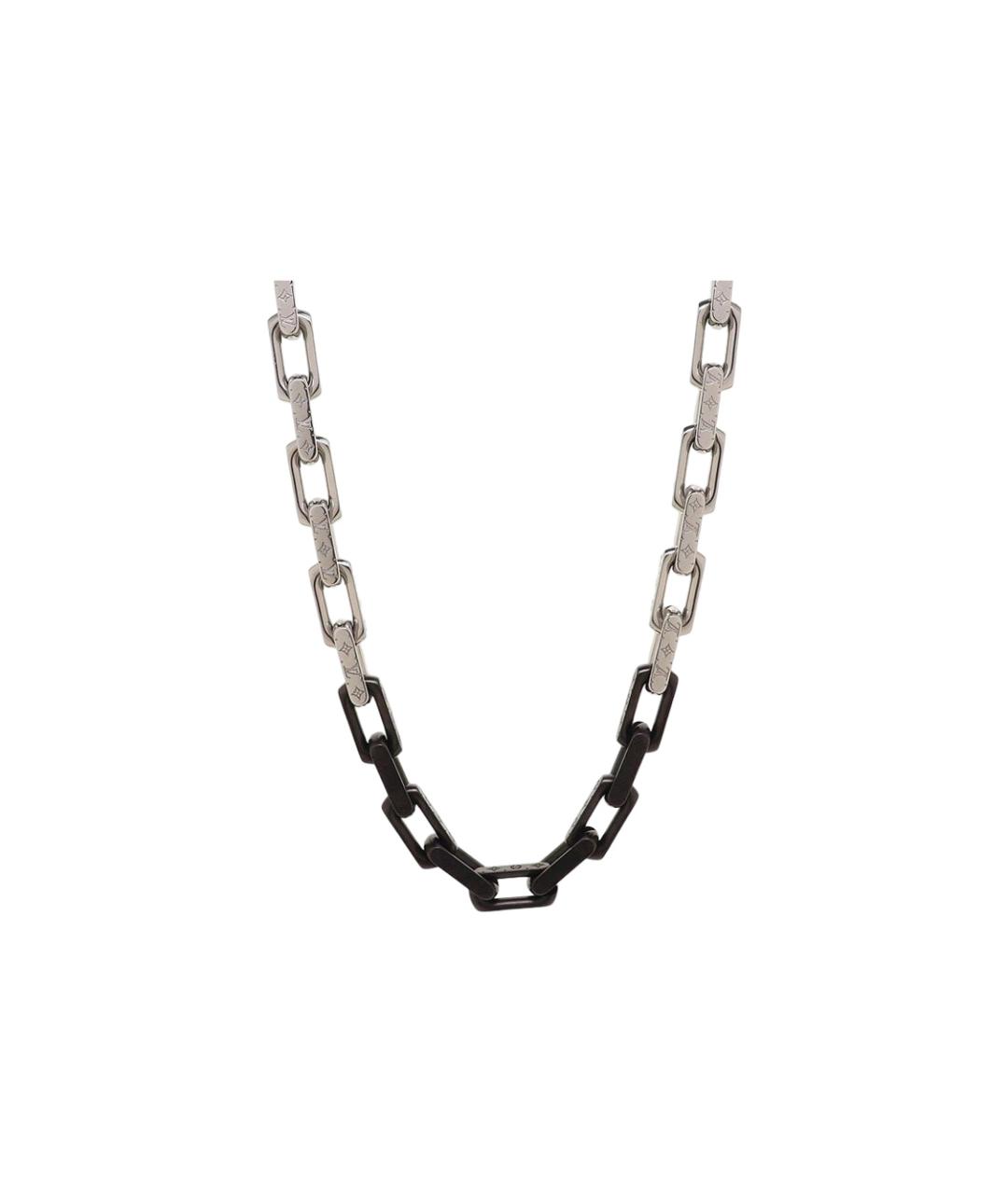 LOUIS VUITTON Серебряная металлическая цепочка/подвеска, фото 1