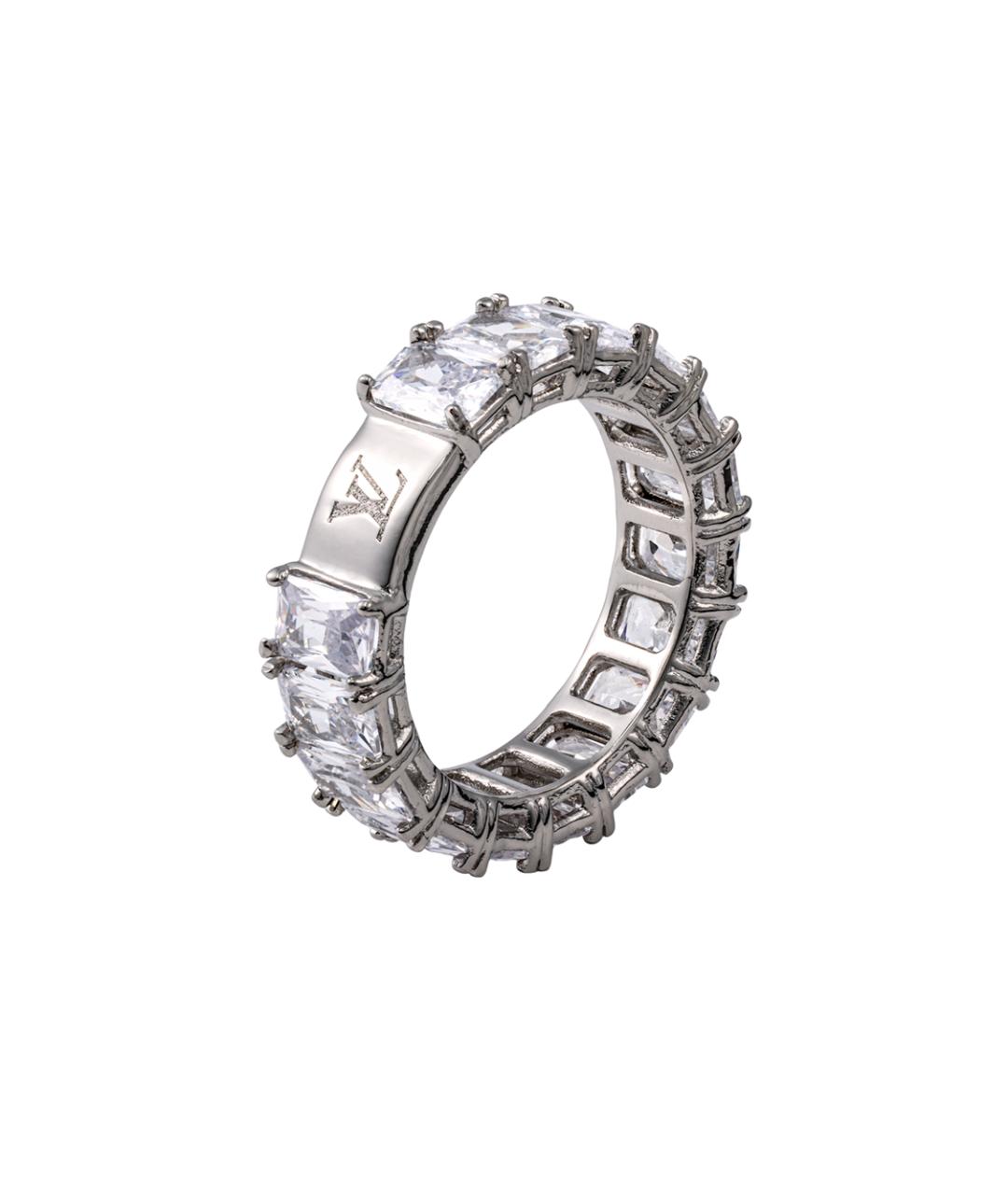 LOUIS VUITTON Серебряное металлическое кольцо, фото 2