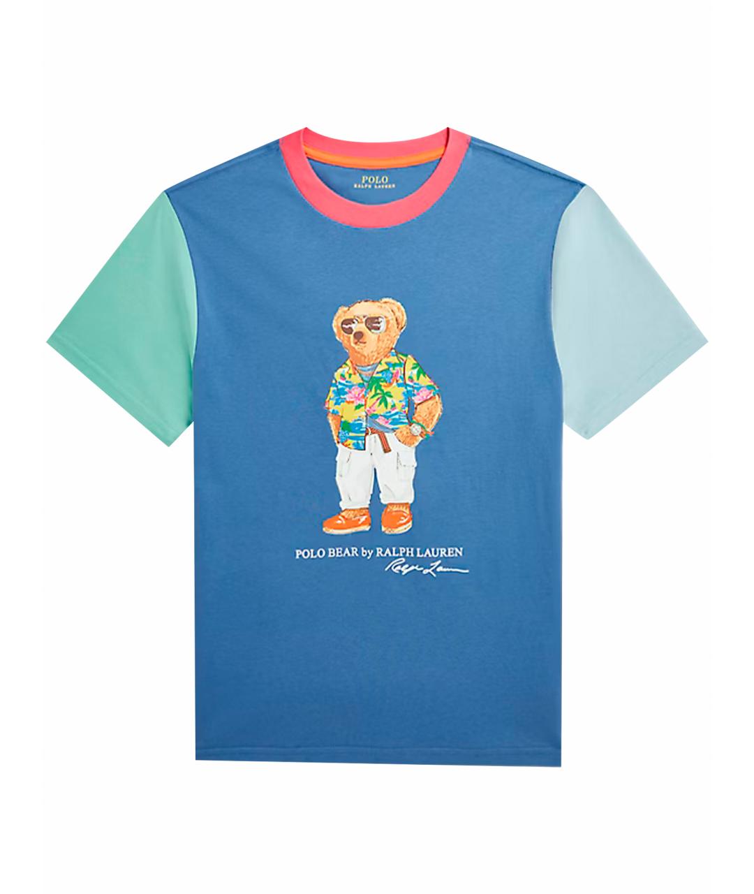 POLO RALPH LAUREN Мульти хлопковая футболка, фото 1
