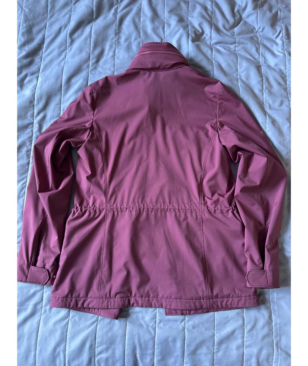 LORO PIANA Фиолетовая полиуретановая куртка, фото 2