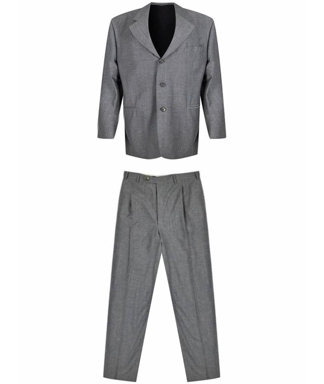LANVIN Серый классический костюм, фото 1