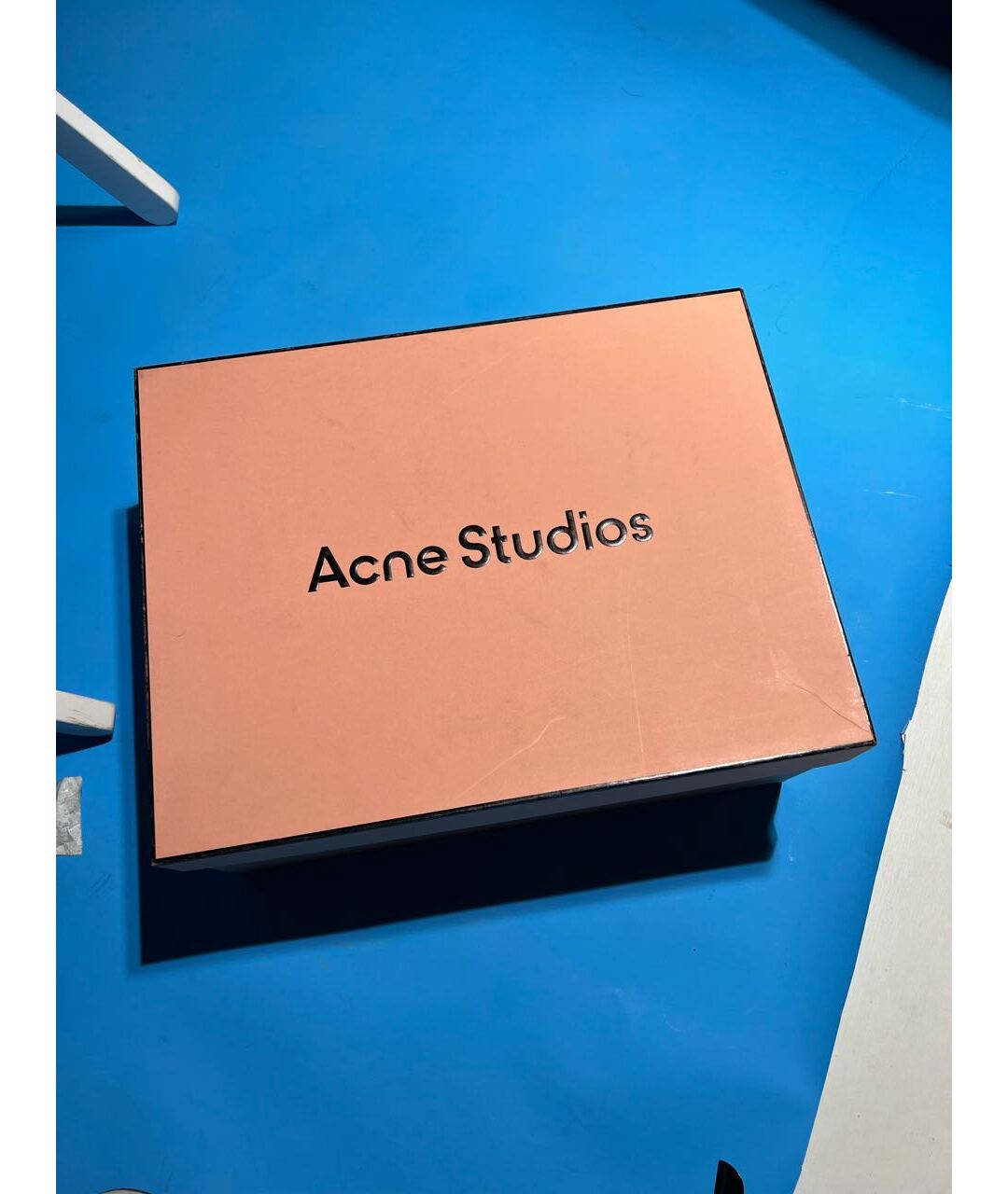 ACNE STUDIOS Черные текстильные низкие кроссовки / кеды, фото 6