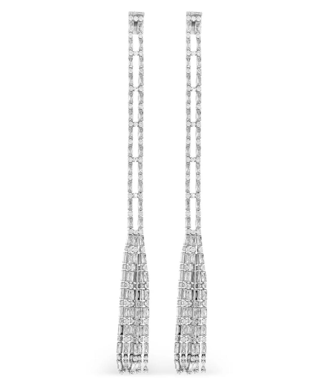 DSQUARED2 Серебряные металлические серьги, фото 1