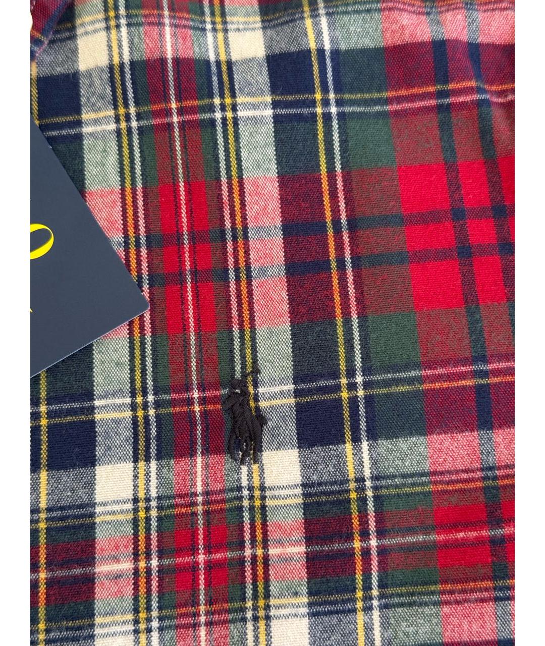 POLO RALPH LAUREN Мульти хлопковая детская рубашка, фото 4