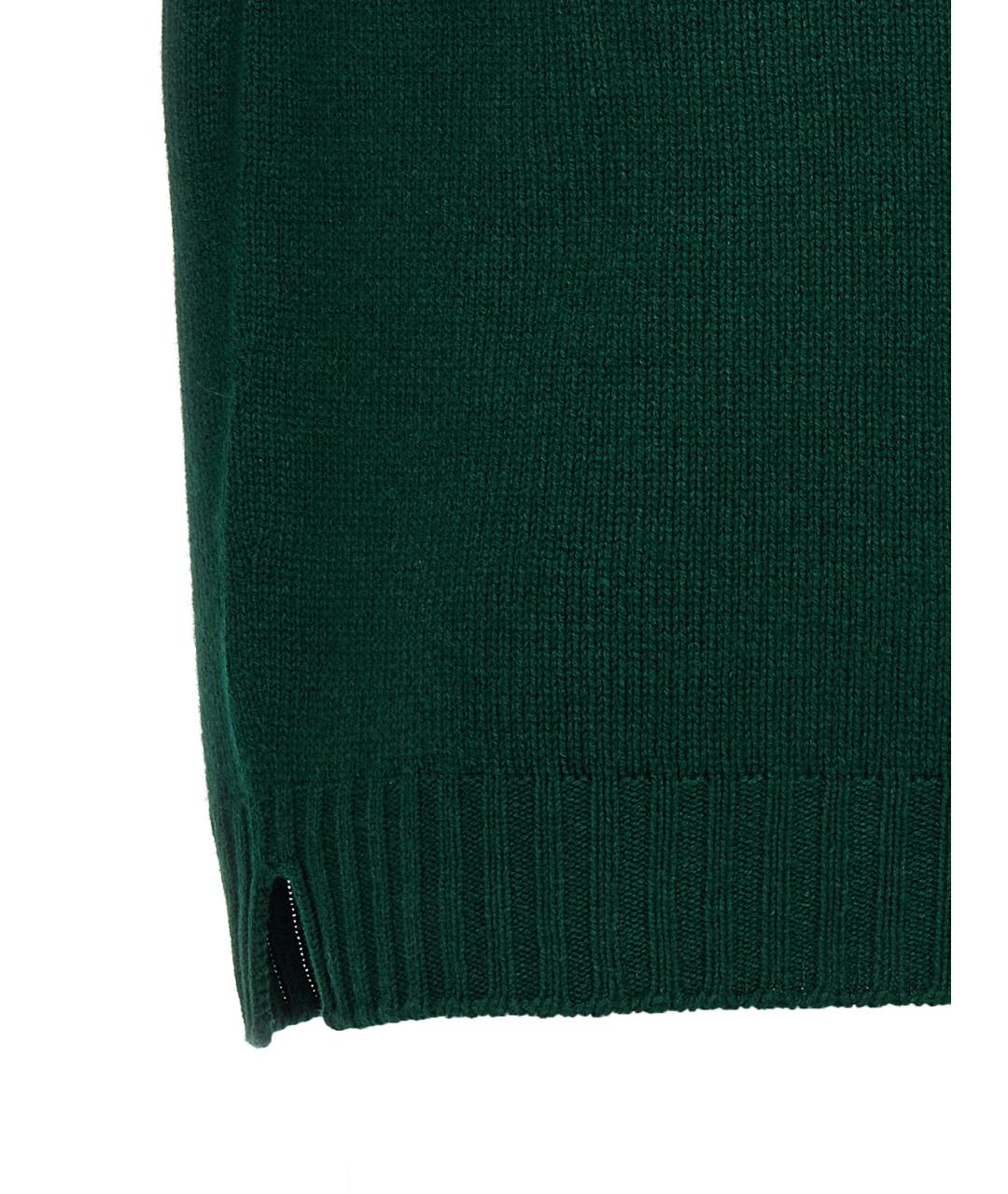 MA'RY'YA Зеленый шерстяной джемпер / свитер, фото 4