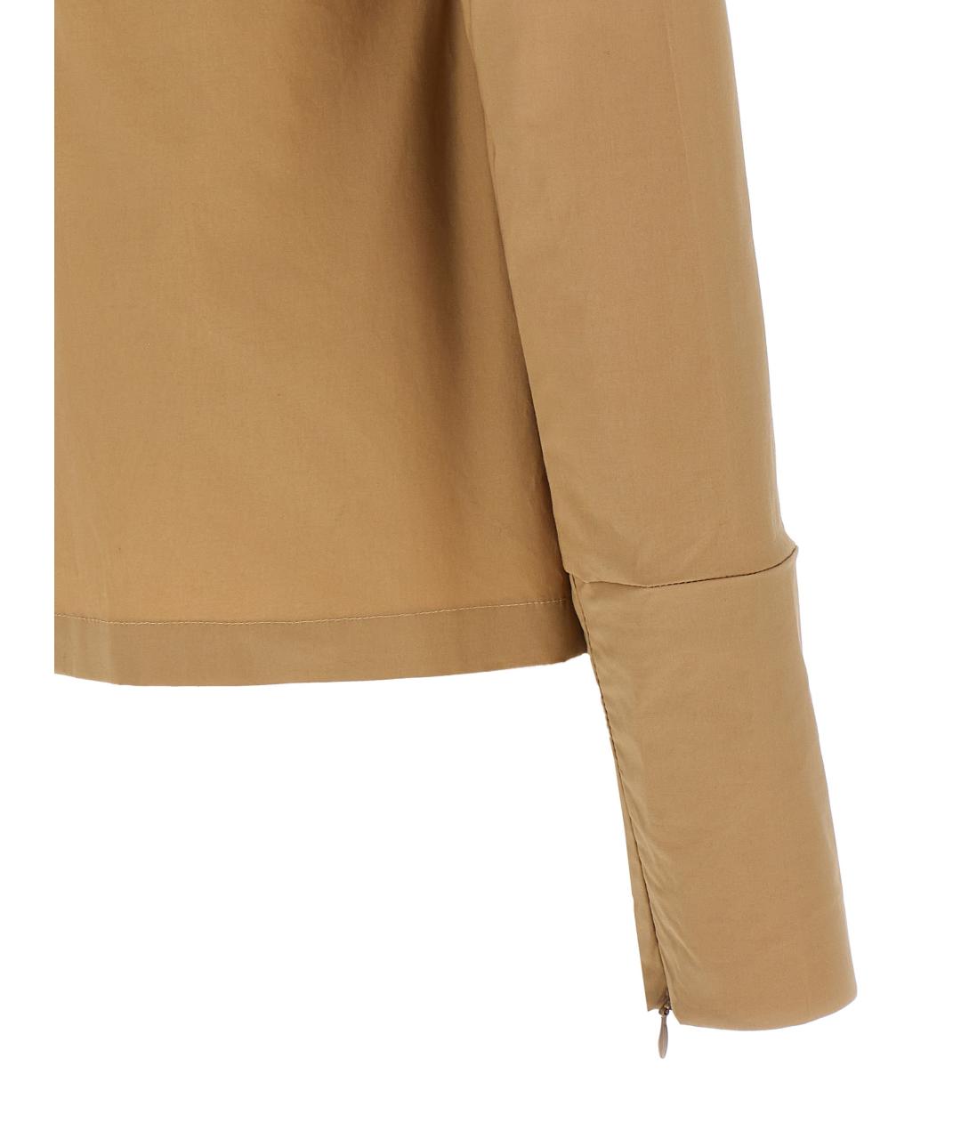 THELATEST Бежевая хлопковая футболка, фото 4