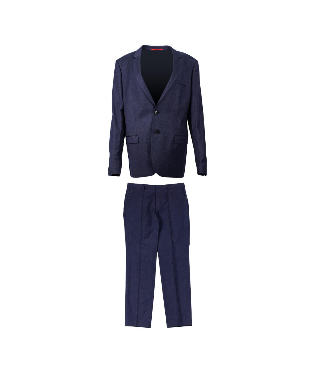 HUGO BOSS Синий классический костюм, фото 9