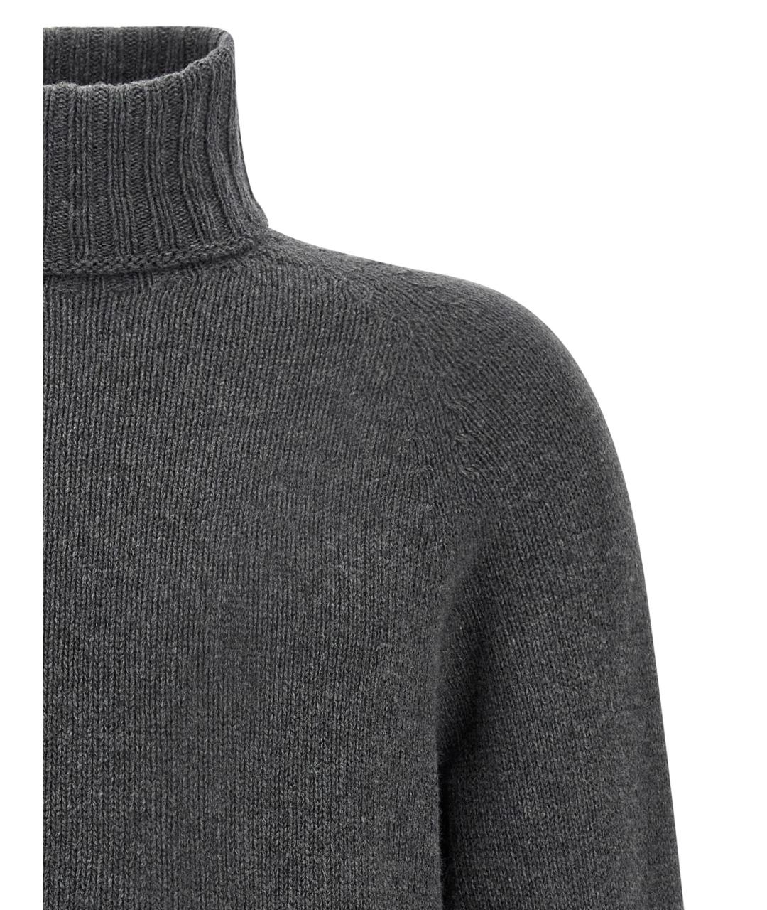 MA'RY'YA Серый шерстяной джемпер / свитер, фото 3