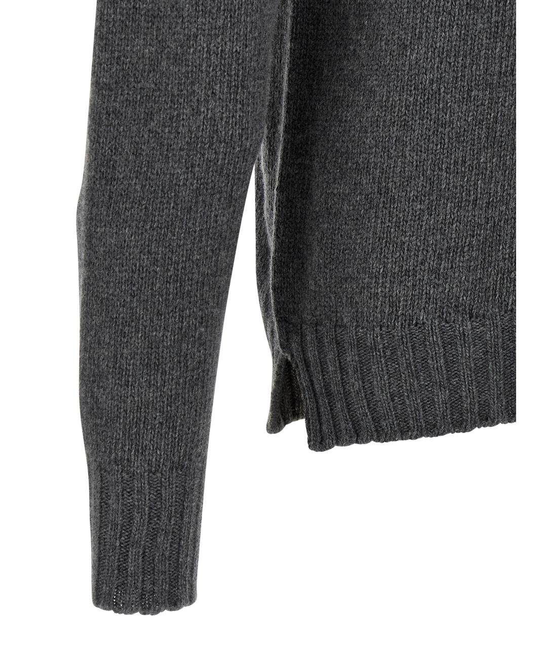 MA'RY'YA Серый шерстяной джемпер / свитер, фото 4