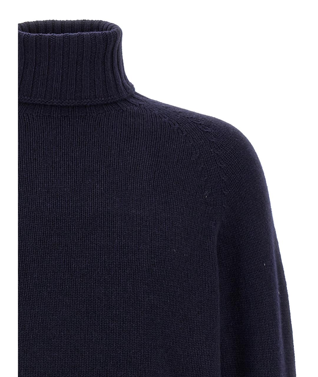 MA'RY'YA Синий шерстяной джемпер / свитер, фото 3