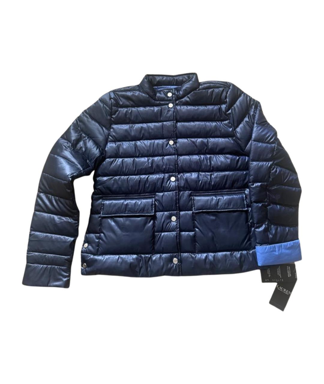 RALPH LAUREN Синяя полиэстеровая куртка, фото 1